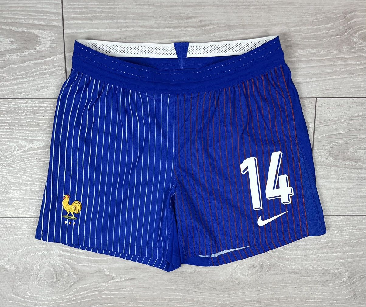 Nike Nike France 2025 #14 Rabiot Soccer Player Issue Match Shorts Size US 32 / EU 48 - 1 Thumbnail
