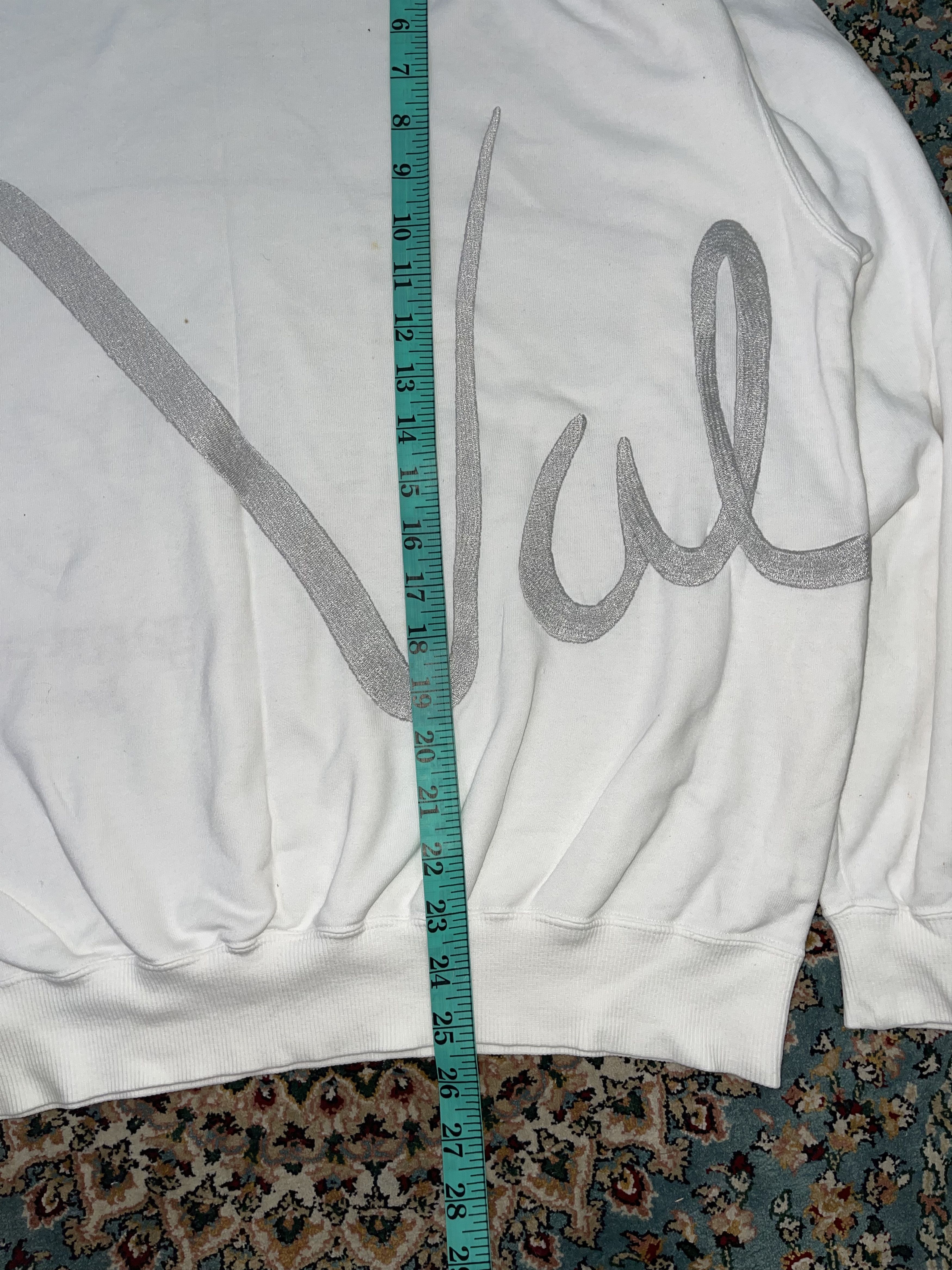 Valentino Vtg Valentino Garavani Sports White Jumper Pullover Size US M / EU 48-50 / 2 - 6 Thumbnail