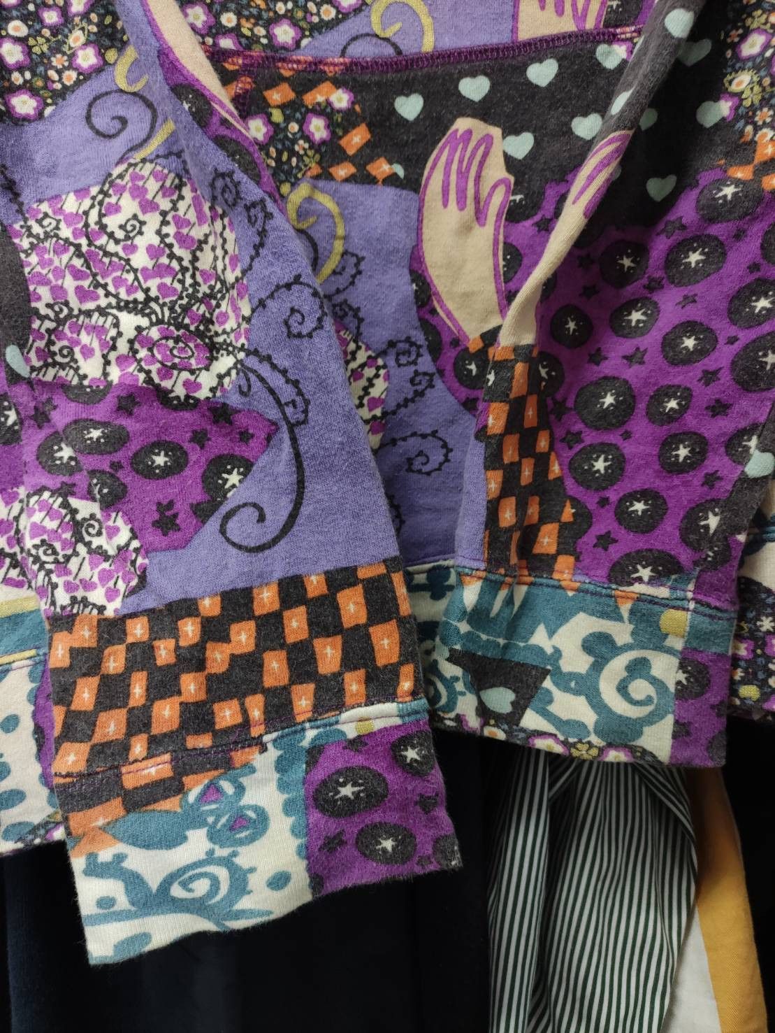 Issey Miyake Vtg 00's Tsumori Chisato Art Work Full Print Hoodie Size US M / EU 48-50 / 2 - 7 Thumbnail