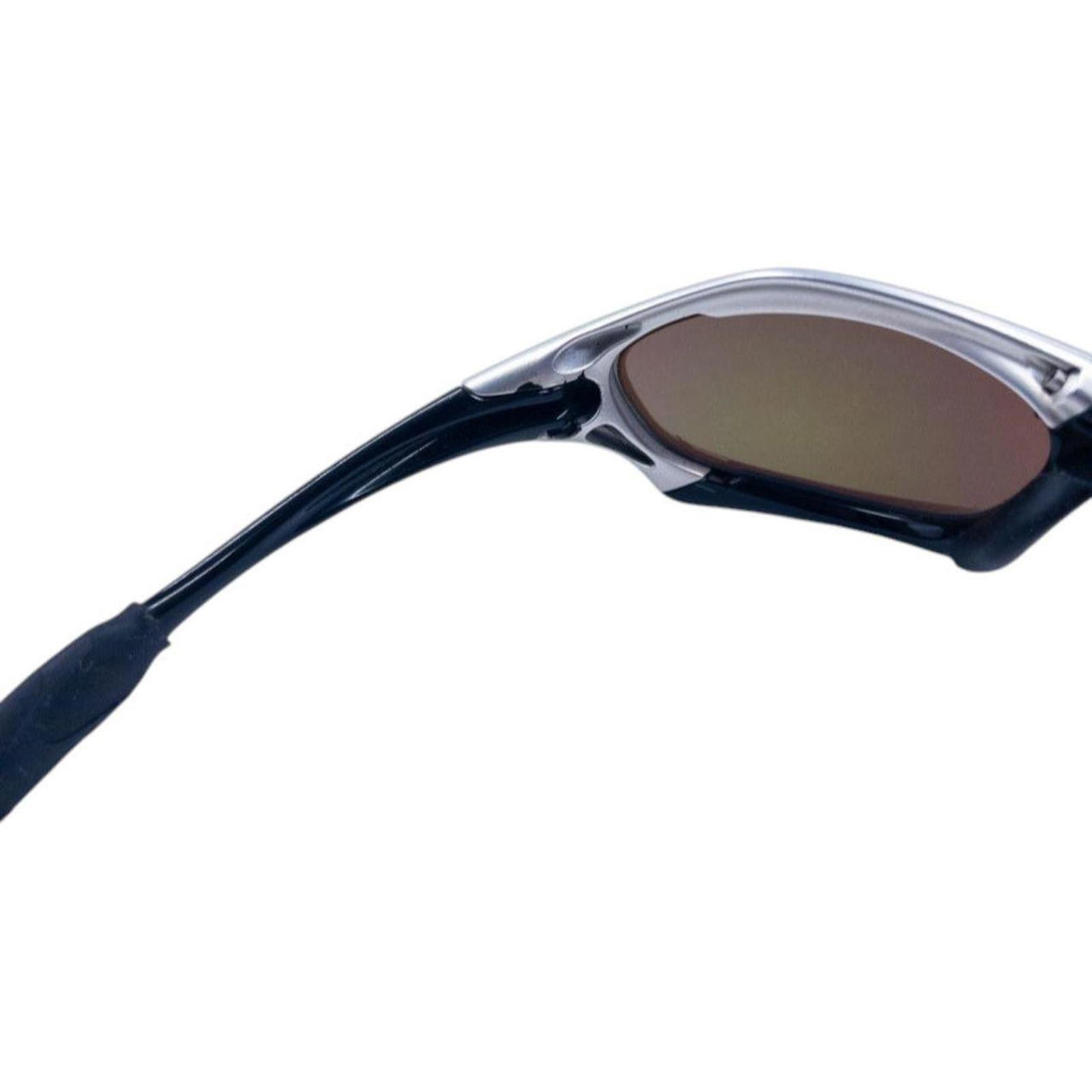 Oakley Vintage 2003 Oakley Splice Black Fire Iridium Sunglasses Size ONE SIZE - 4 Thumbnail