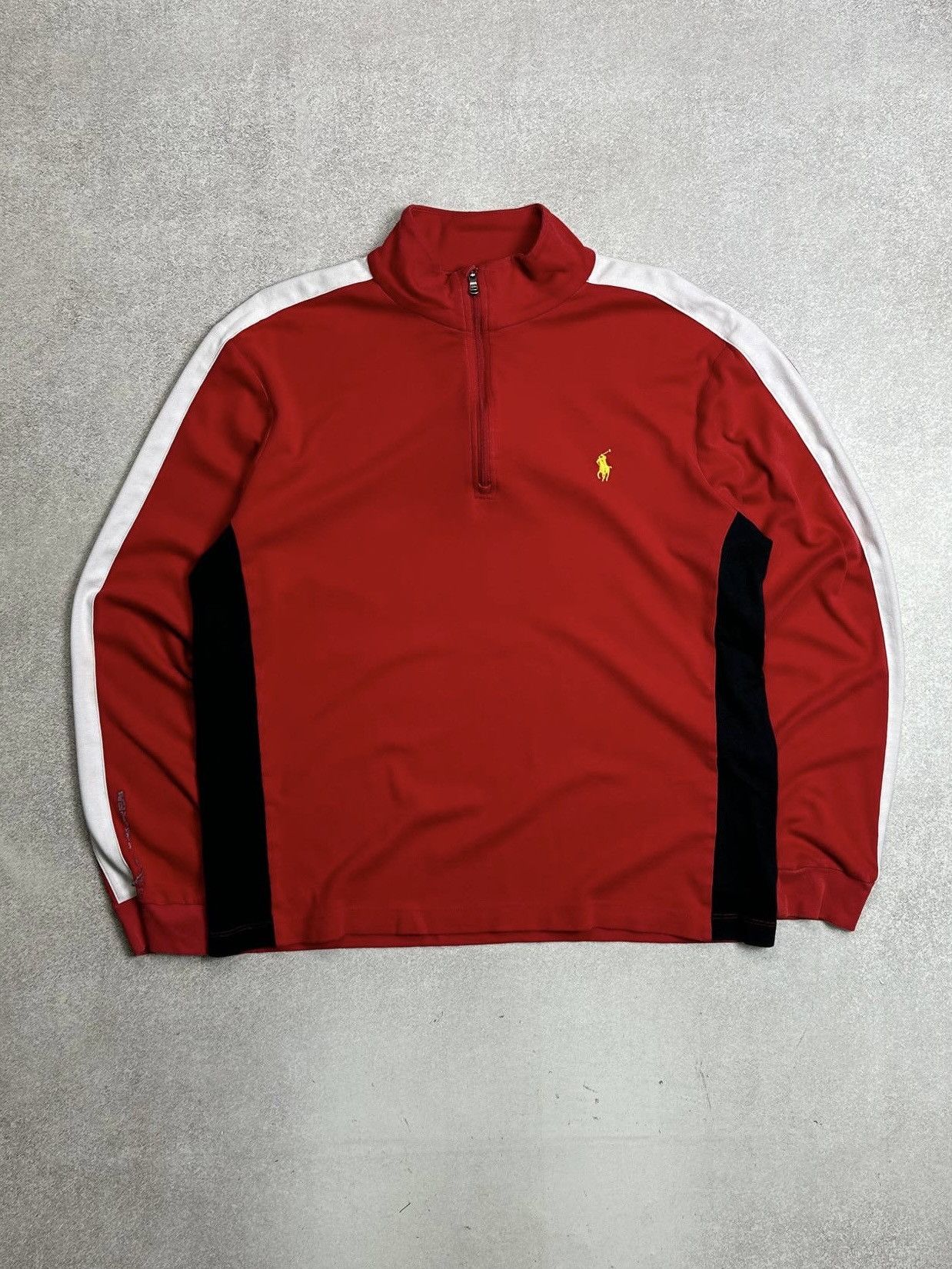 Polo Ralph Lauren Vintage Polo Ralph Lauren Quarter Zip Sweatshirt Mens M Size US M / EU 48-50 / 2 - 1 Thumbnail