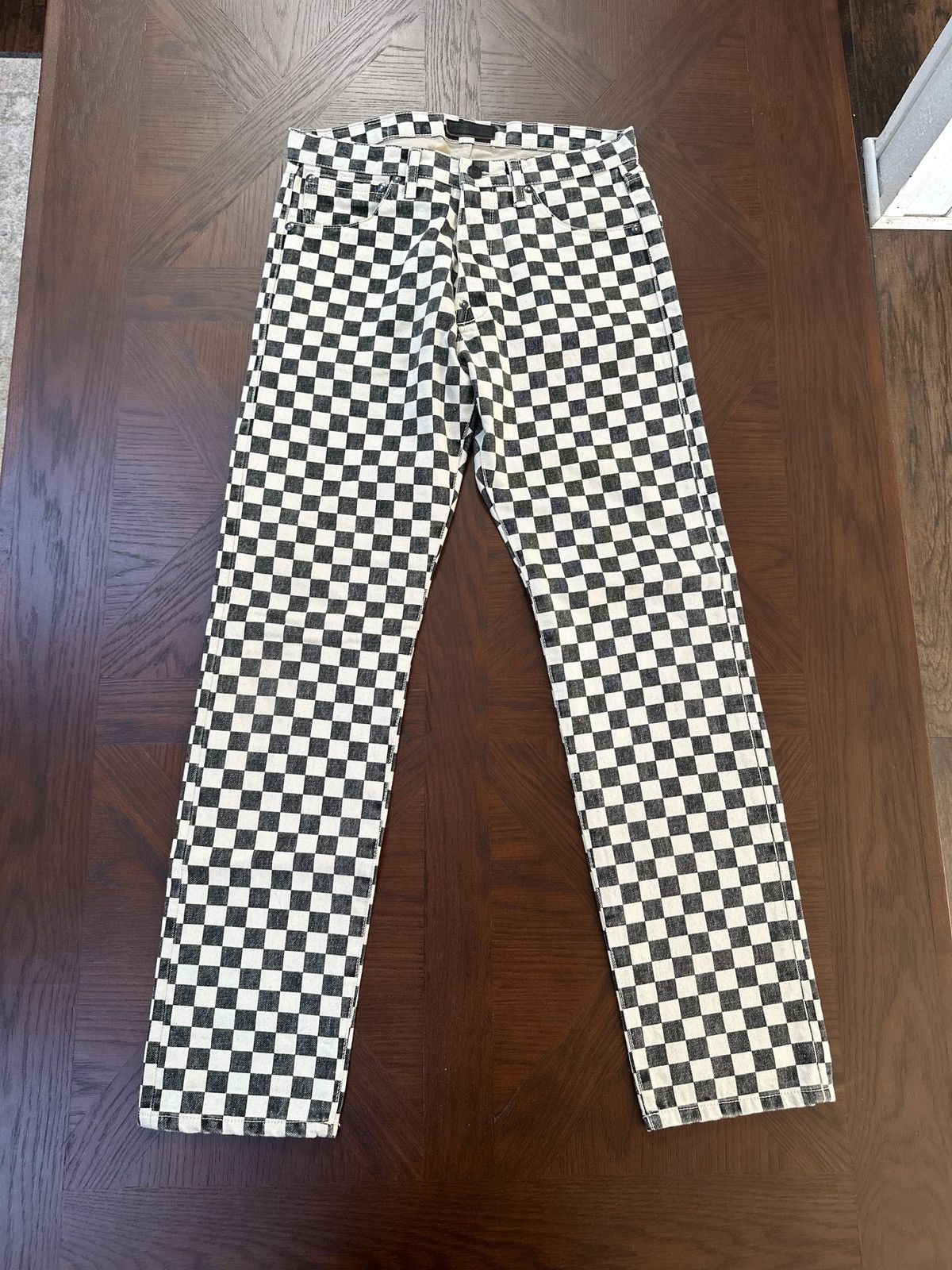 MadeWorn MadeWorn Checkered Denim Size US 28 / EU 44 - 1 Thumbnail