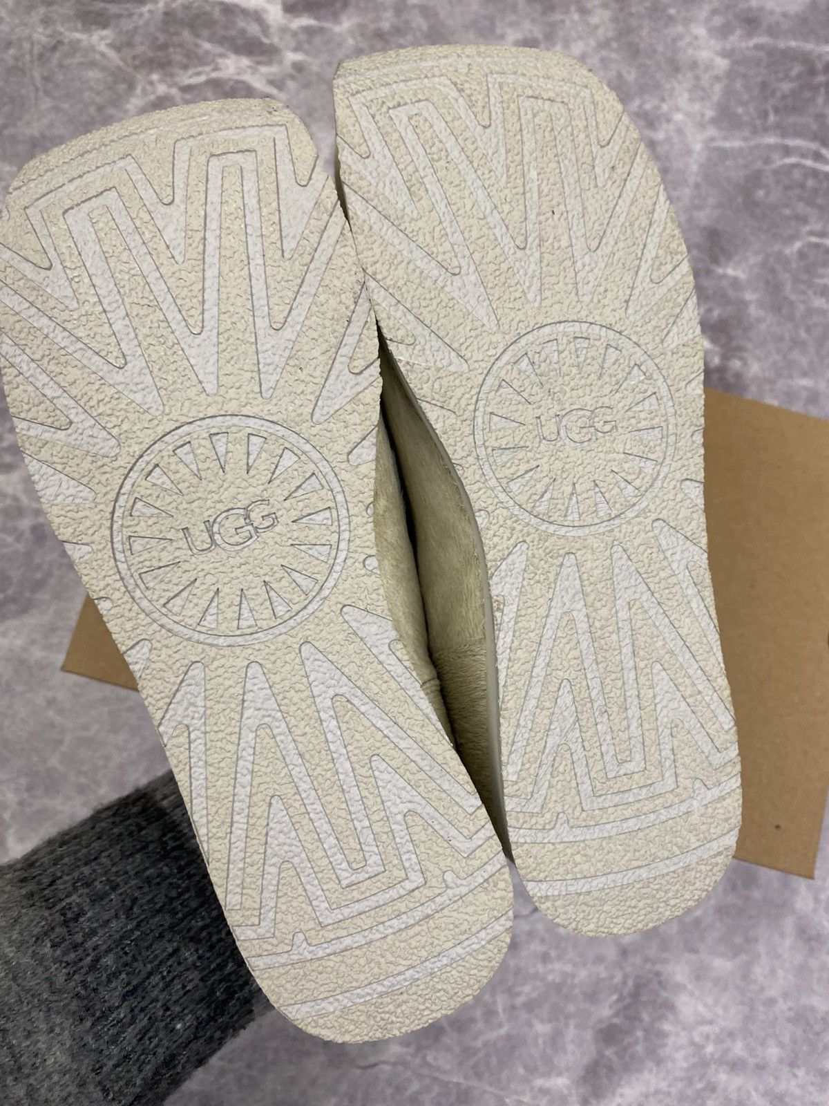Eckhaus Latta Ugg X Eghaus Latta Square Toe Leather Low Top Sneakers 38 Size US 8 / IT 38 - 8 Thumbnail