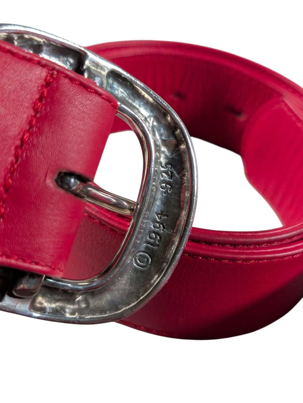 Chrome Hearts Red Gunslinger Belt Size ONE SIZE - 6 Thumbnail