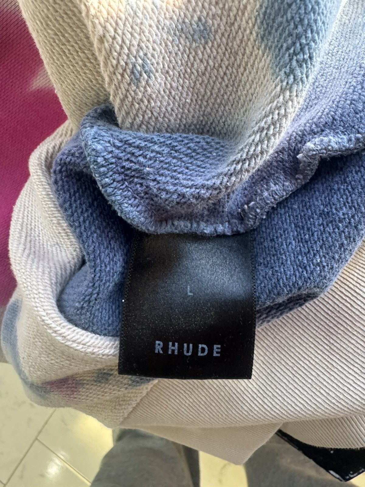 Rhude Rhude Tie Dye Heavyweight Hoodie Size US L / EU 52-54 / 3 - 5 Thumbnail