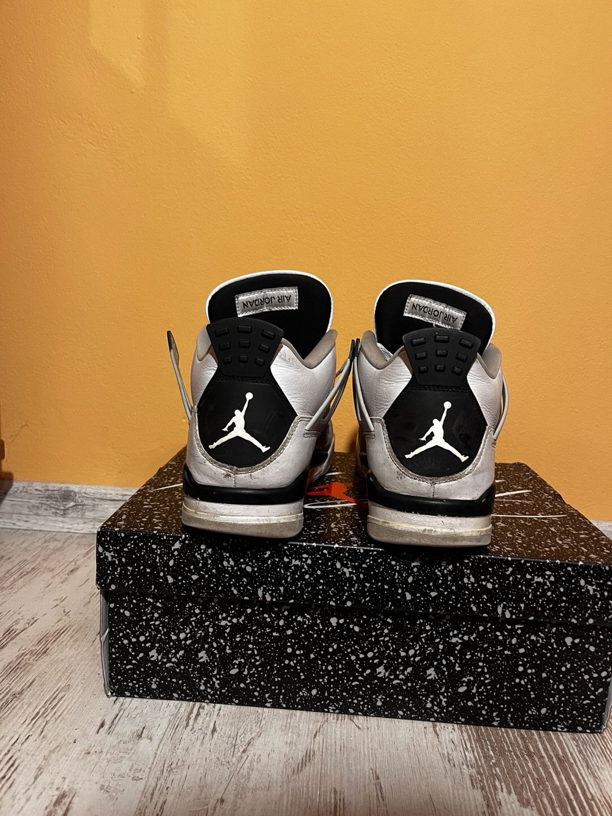 Jordan Brand × Nike Jordan retro 4 military black Size US 9.5 / EU 42-43 - 4 Thumbnail