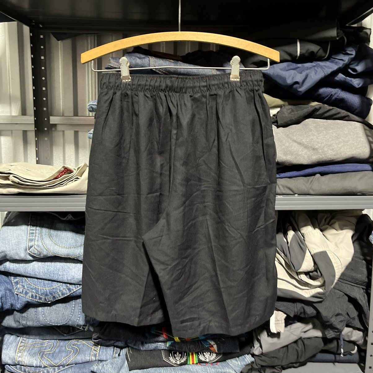 Vintage Crazy Vintage 90s Malcolm X Rare Hip-Hop Style Shorts Rare Size US 26 / EU 42 - 7 Thumbnail