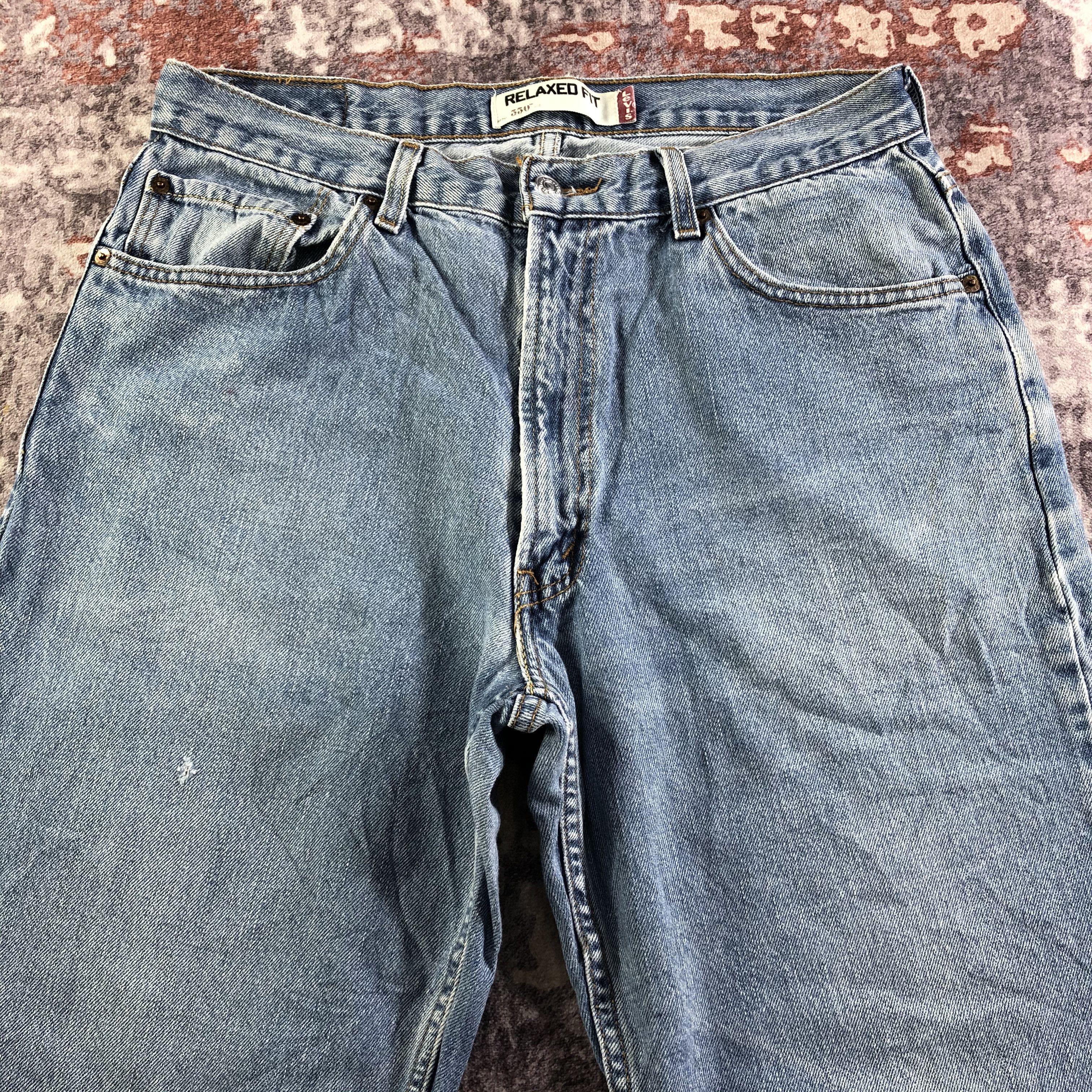 Levi's × Vintage Vintage Blue Wash Levis 550 Jeans-JM3430 Size US 34 / EU 50 - 3 Thumbnail