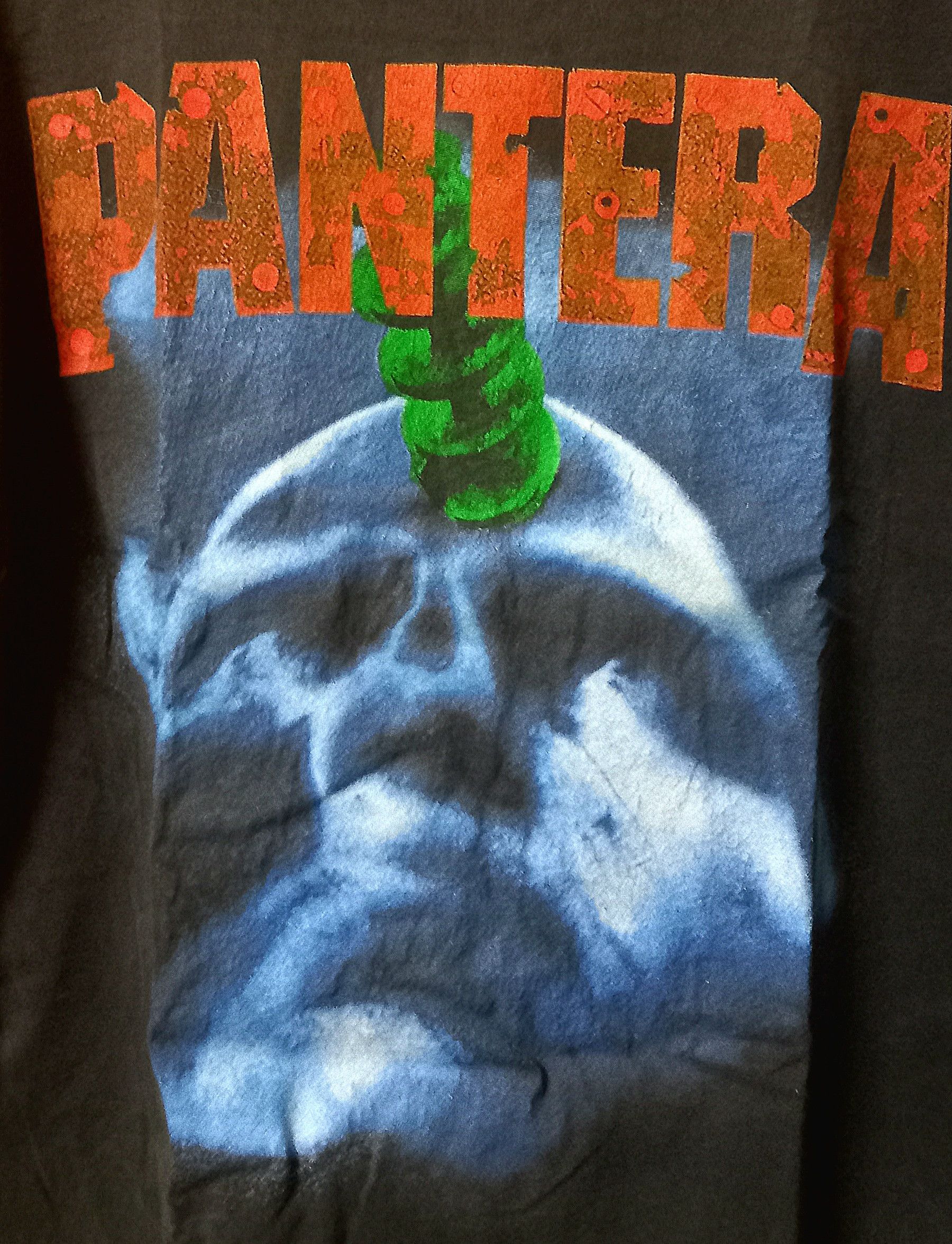 Band Tees Vintage 90s Pantera T-shirt Size US L / EU 52-54 / 3 - 3 Thumbnail