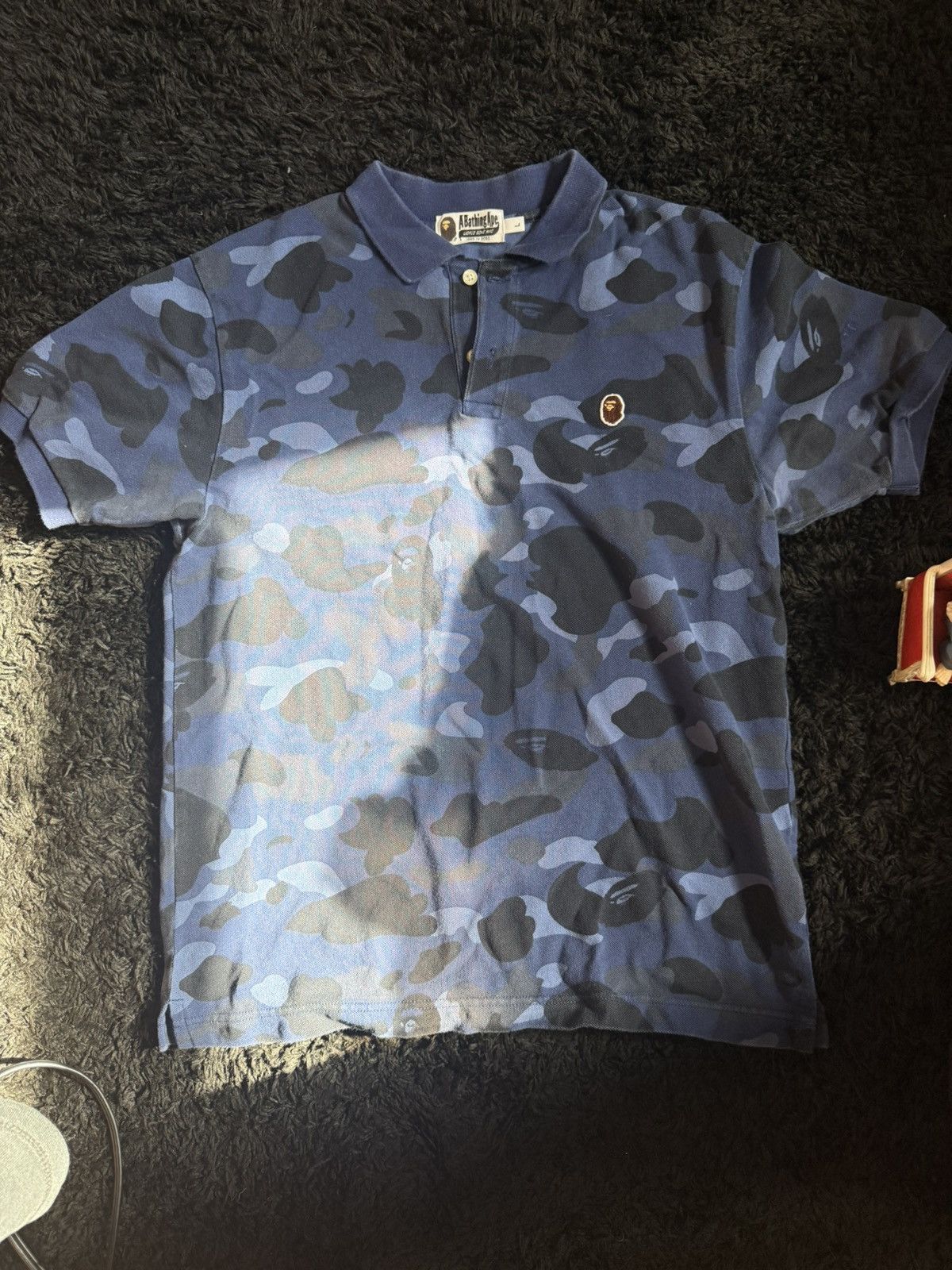 Bape SS19 Bape Color Camo One Point Polo Size US L / EU 52-54 / 3 - 1 Thumbnail