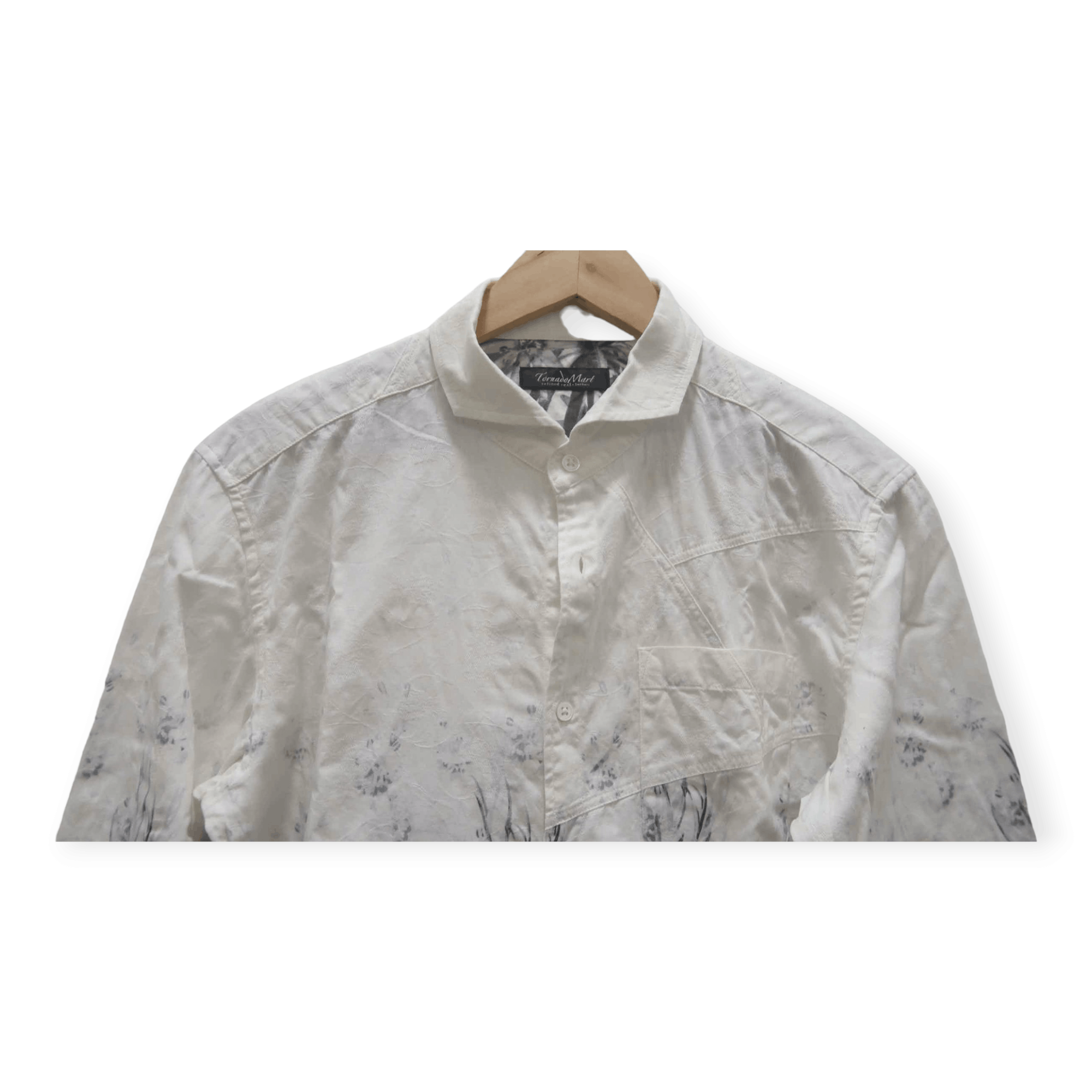 Tornado Mart Tornado Mart Japan Floral Casual Shirts Size US L / EU 52-54 / 3 - 3 Thumbnail