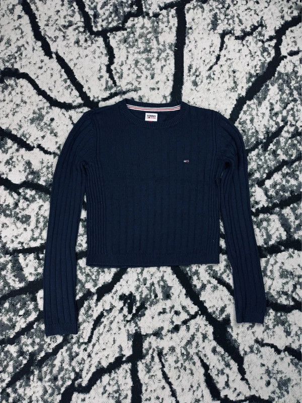 Tommy Hilfiger Tommy Hilfiger sweater navy blue S Size S / US 4 / IT 40 - 1 Thumbnail