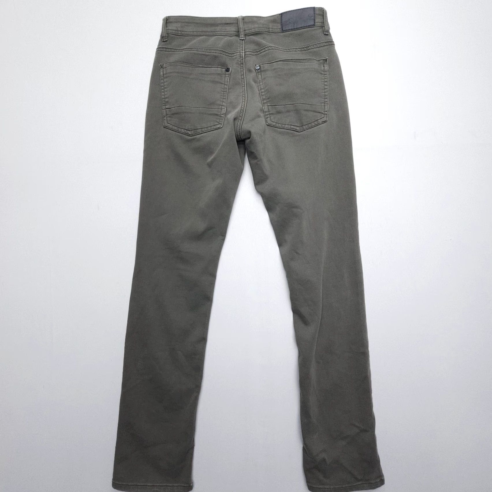 Vintage Departwest Jeans Slim Straight 28 Green 30" Inseam Regular Men's 5-Pocket Vintage? No (but vintage field says No). Size US 28 / EU 44 - 2 Thumbnail