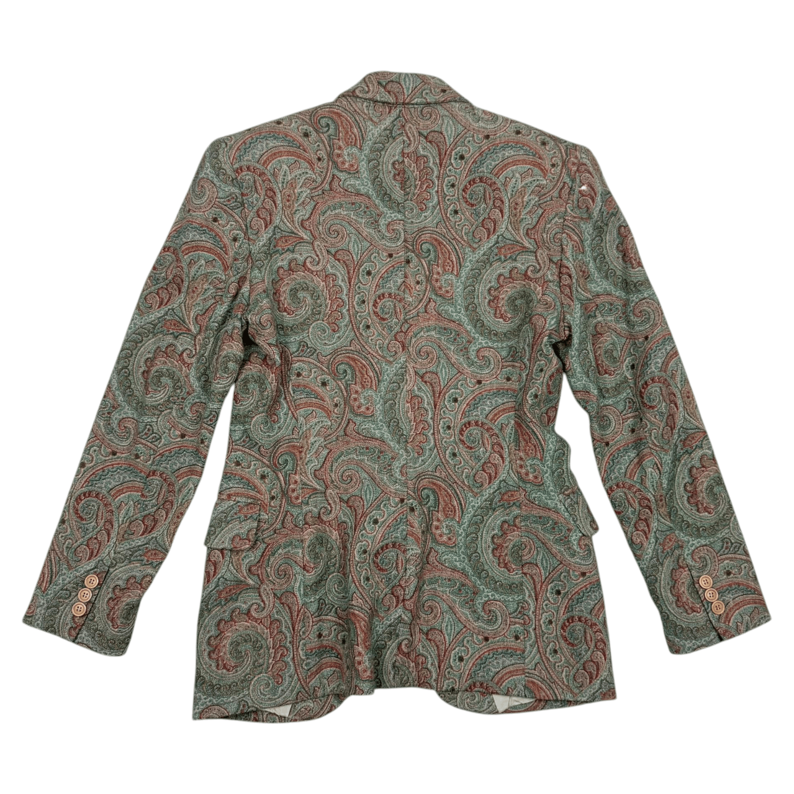 Etro ETRO Paisley Wool Blazer Jacket Women Vintage Luxury Size S / US 4 / IT 40 - 2 Thumbnail