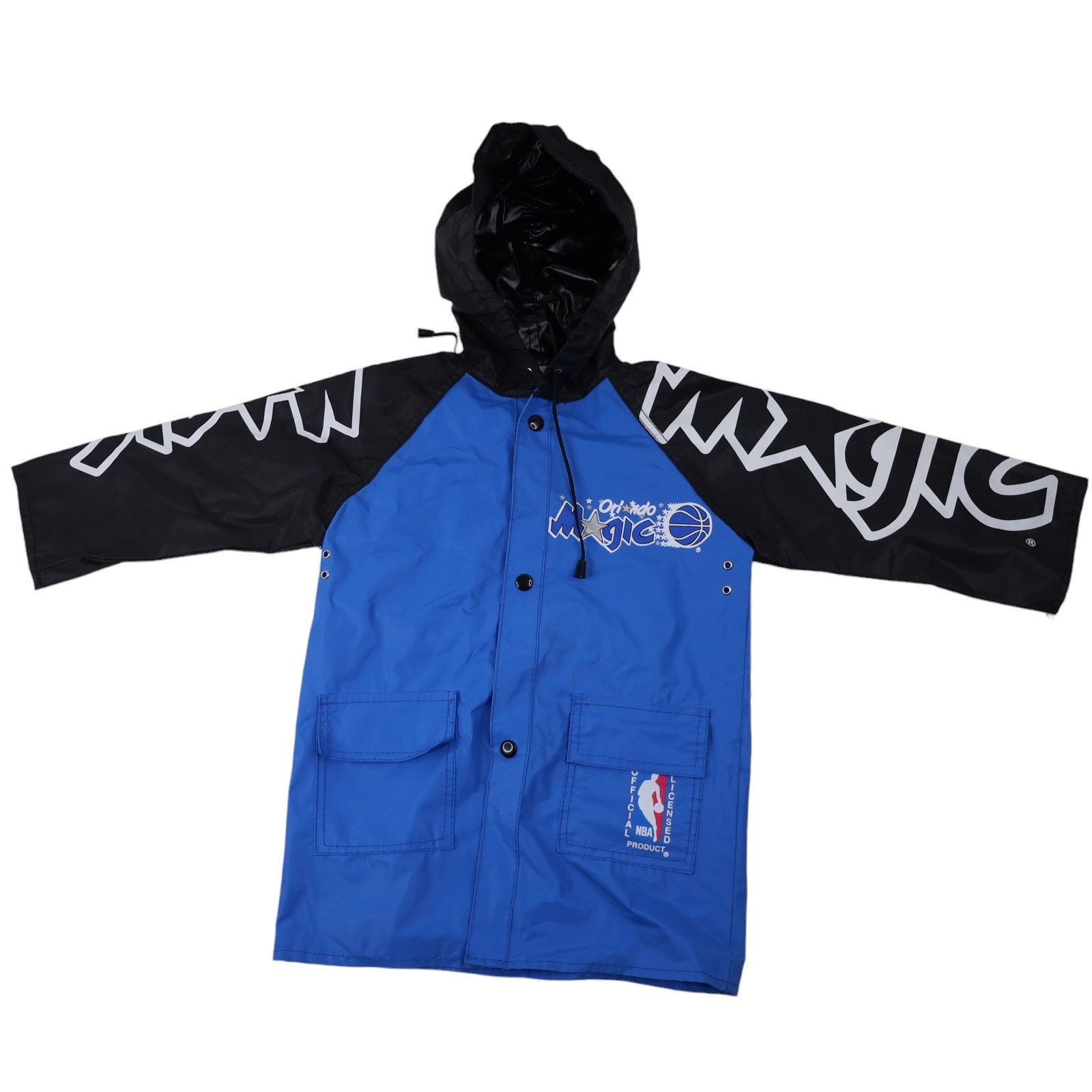 NBA × Vintage Vintage Orland Magic Basketball PVC Rain Jacket Size US XXS / EU 40 - 1 Thumbnail