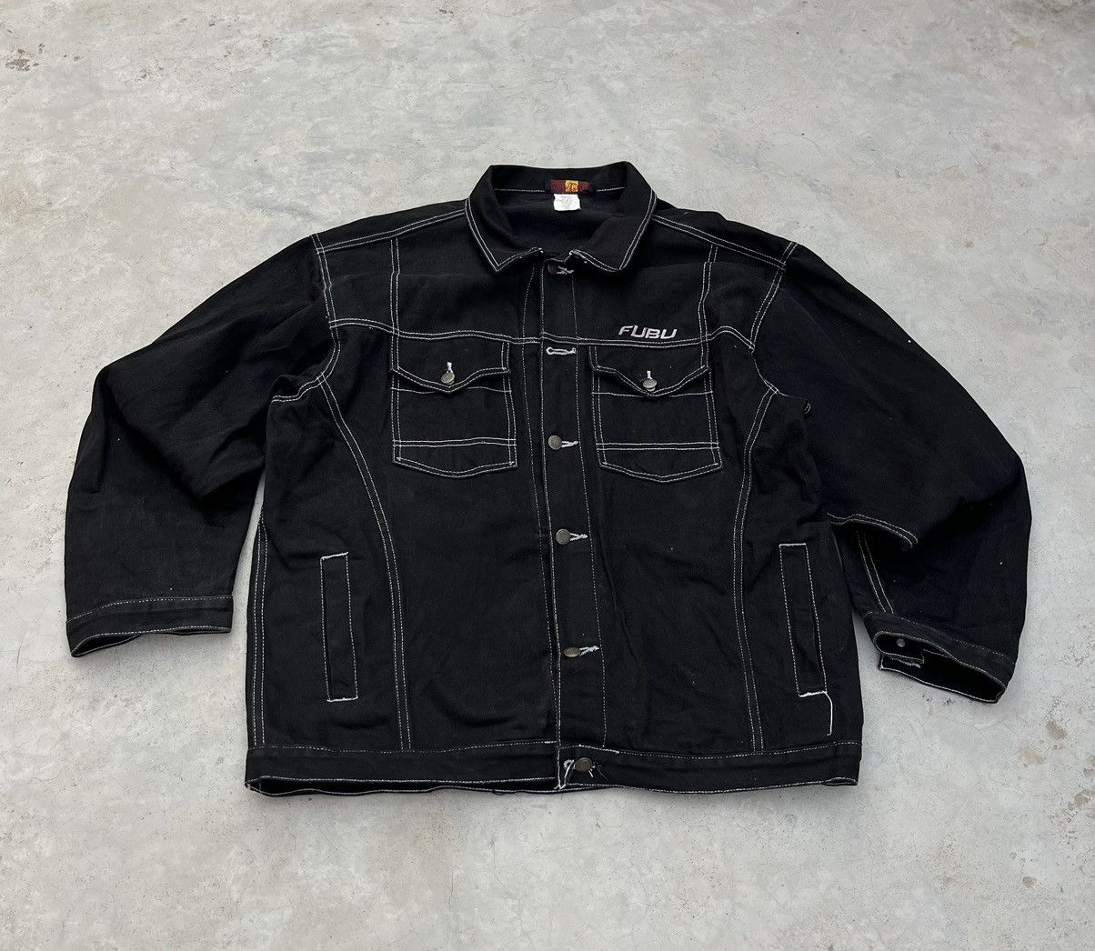 Carhartt × Fubu × Southpole VINTAGE FUBU DENIM JACKET Size US M / EU 48-50 / 2 - 3 Thumbnail