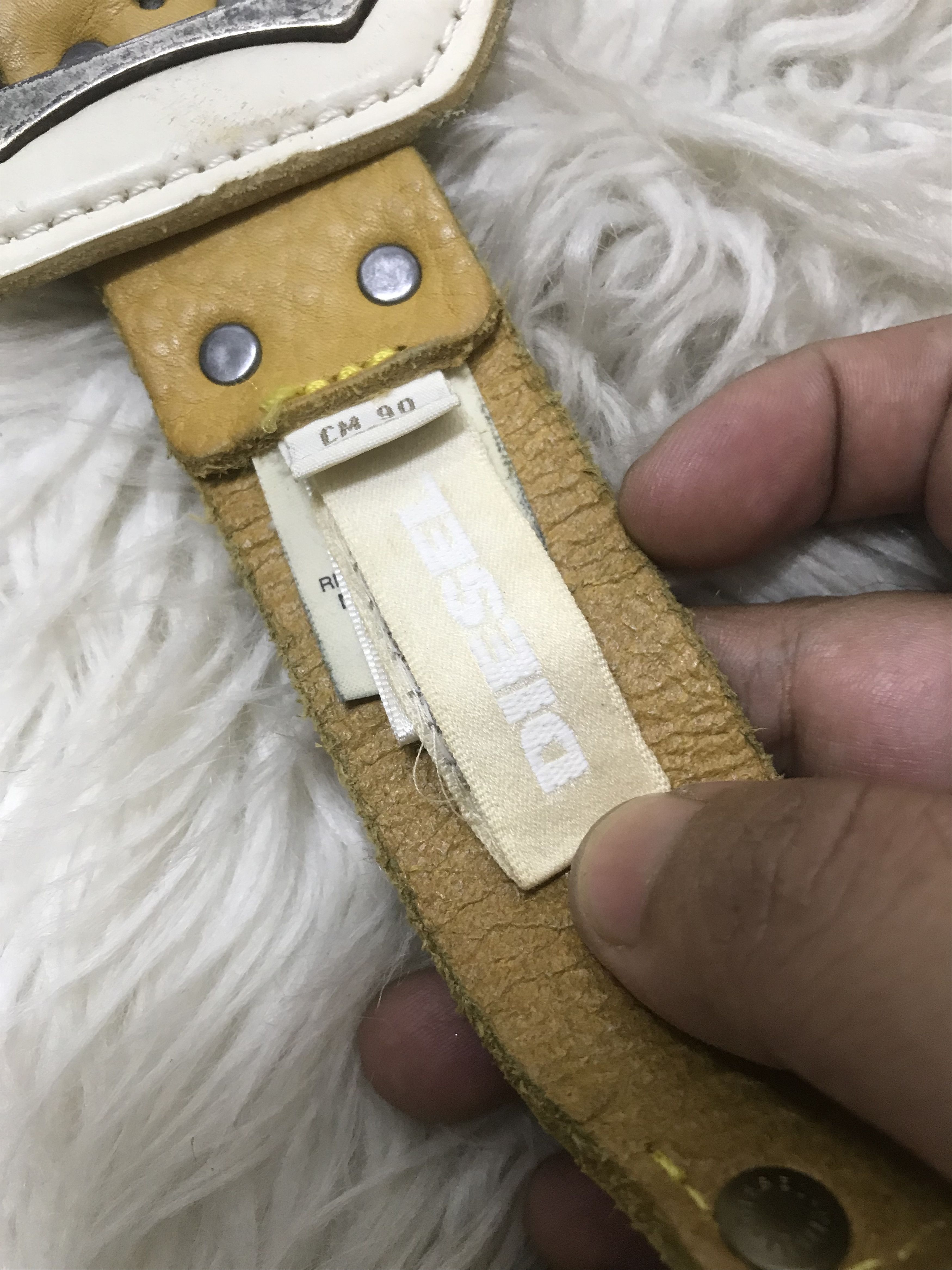 Diesel Diesel Brown Leather Italy Belt Size ONE SIZE - 4 Thumbnail