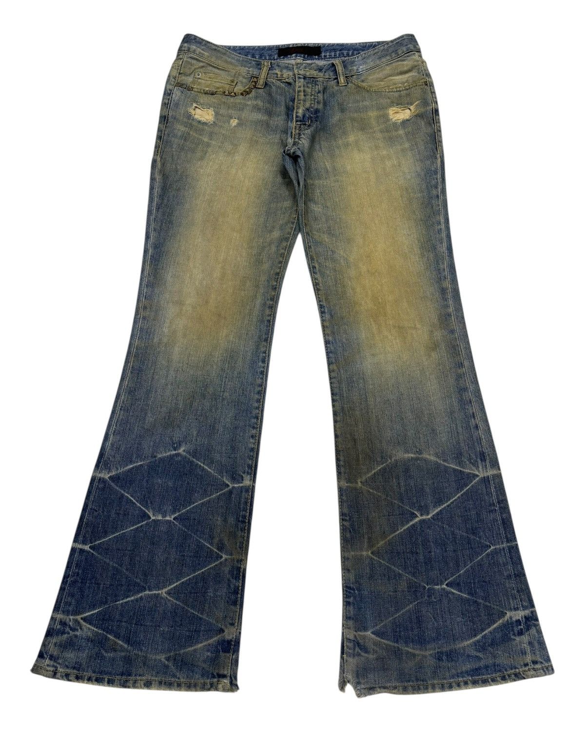 Hysteric Glamour Flare Studded Jeans Hysteric Glamour Style By Daisy Jeans Size US 34 / EU 50 - 1 Thumbnail