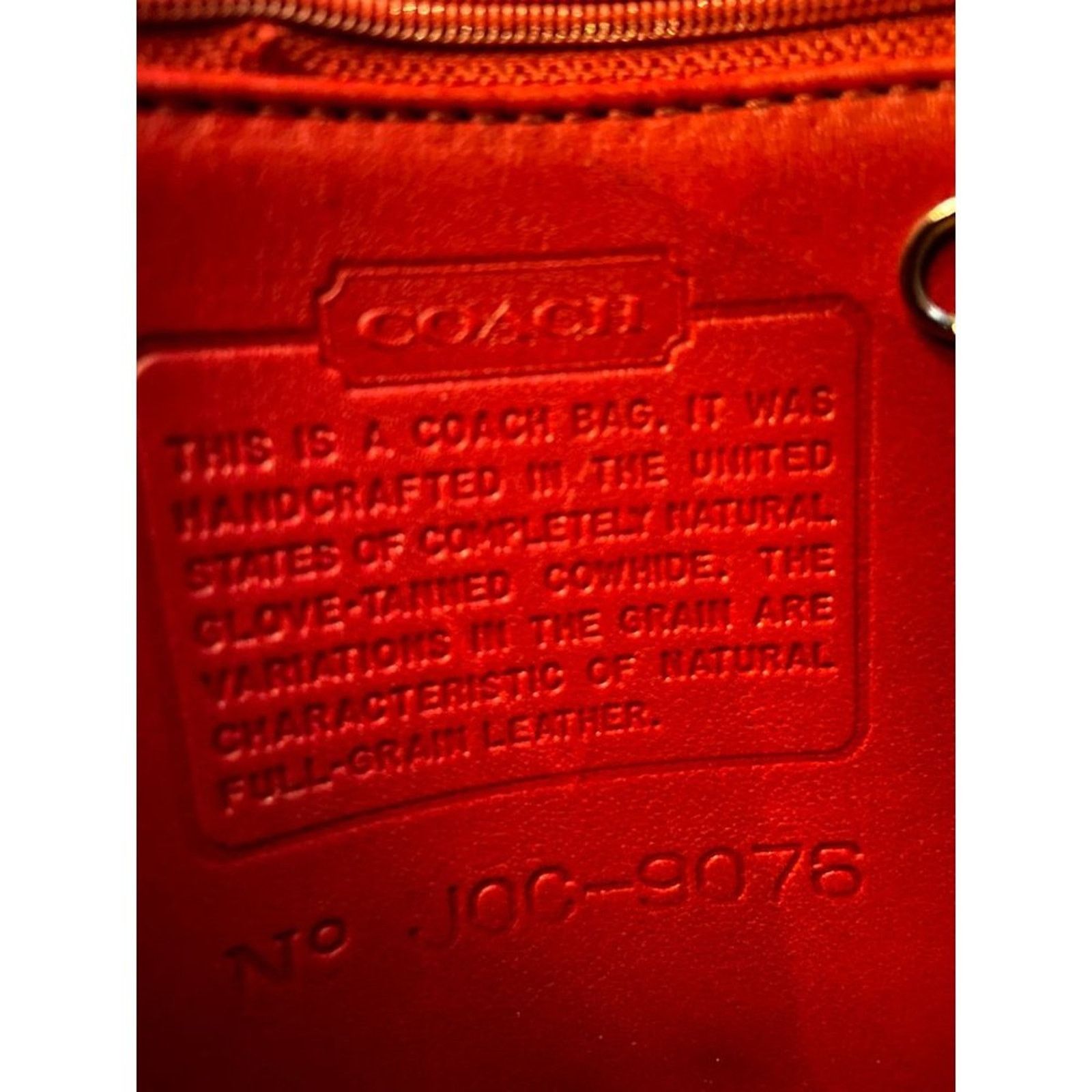 Coach Coach Red 100% Leather Crossbody Handbag - beautiful Size ONE SIZE - 2 Thumbnail
