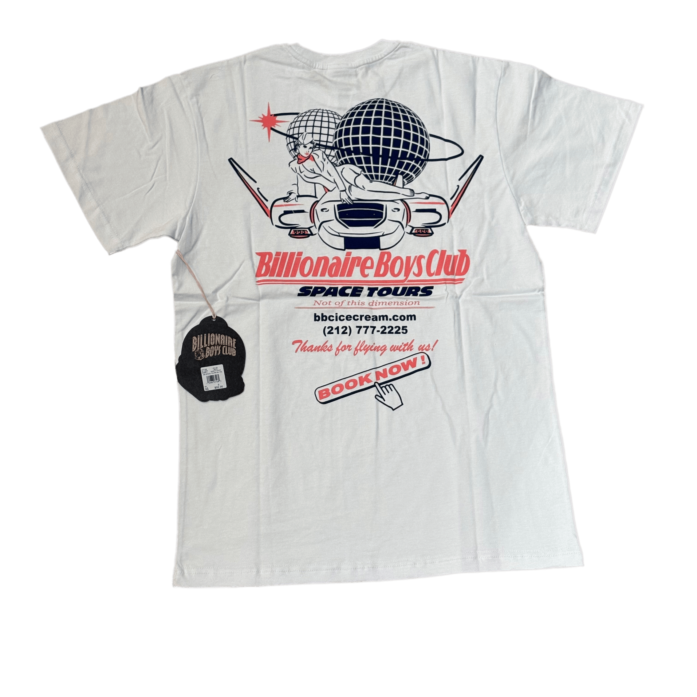 Billionaire Boys Club BILLIONAIRE BOYS CLUB SPACE TOURS SS TEE Size US S / EU 44-46 / 1 - 1 Thumbnail