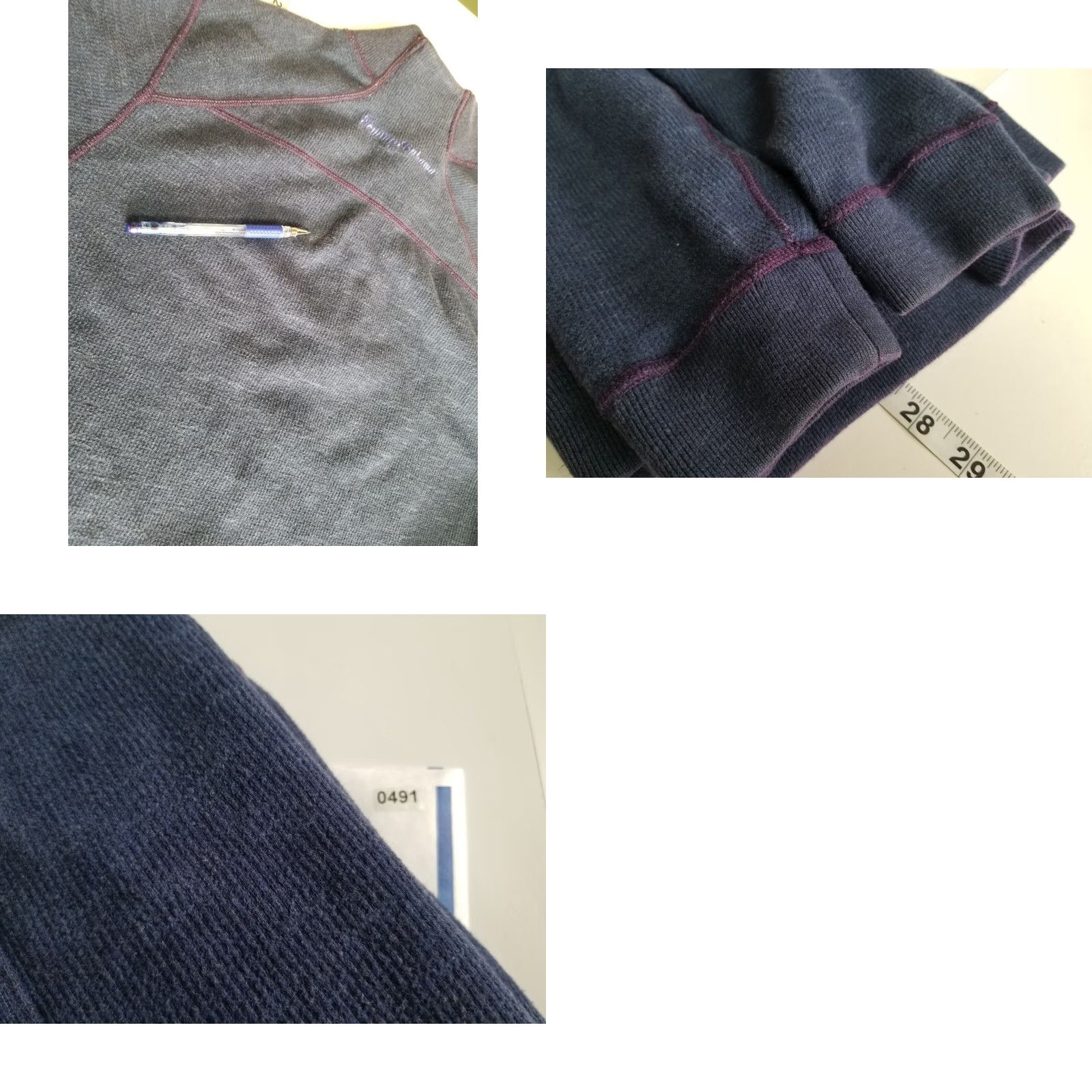 Tommy Bahama Tommy Bahama Sweater Mens 1/4 Zip Long Sleeve Pullover Blue L Size US L / EU 52-54 / 3 - 9 Thumbnail