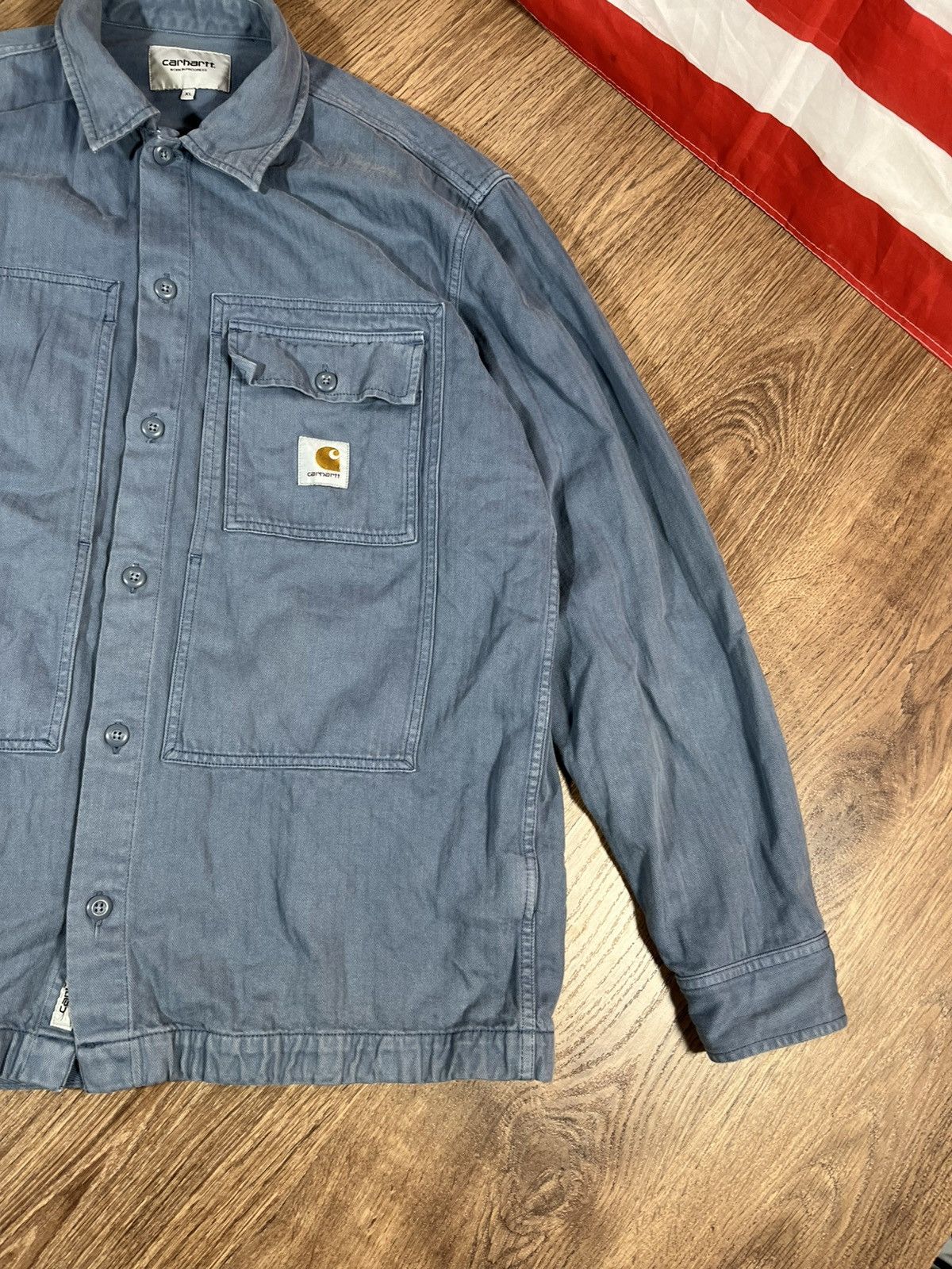 Carhartt Carhartt Wip Charter Shirt Rare Size US XL / EU 56 / 4 - 3 Thumbnail