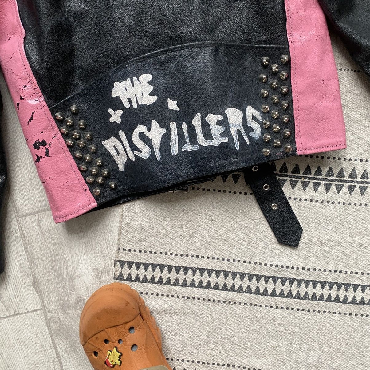 Genuine Leather Vintage 80s Heavy Punk Real Leather biker Jacket Sex Pistols Size S / US 4 / IT 40 - 12 Thumbnail