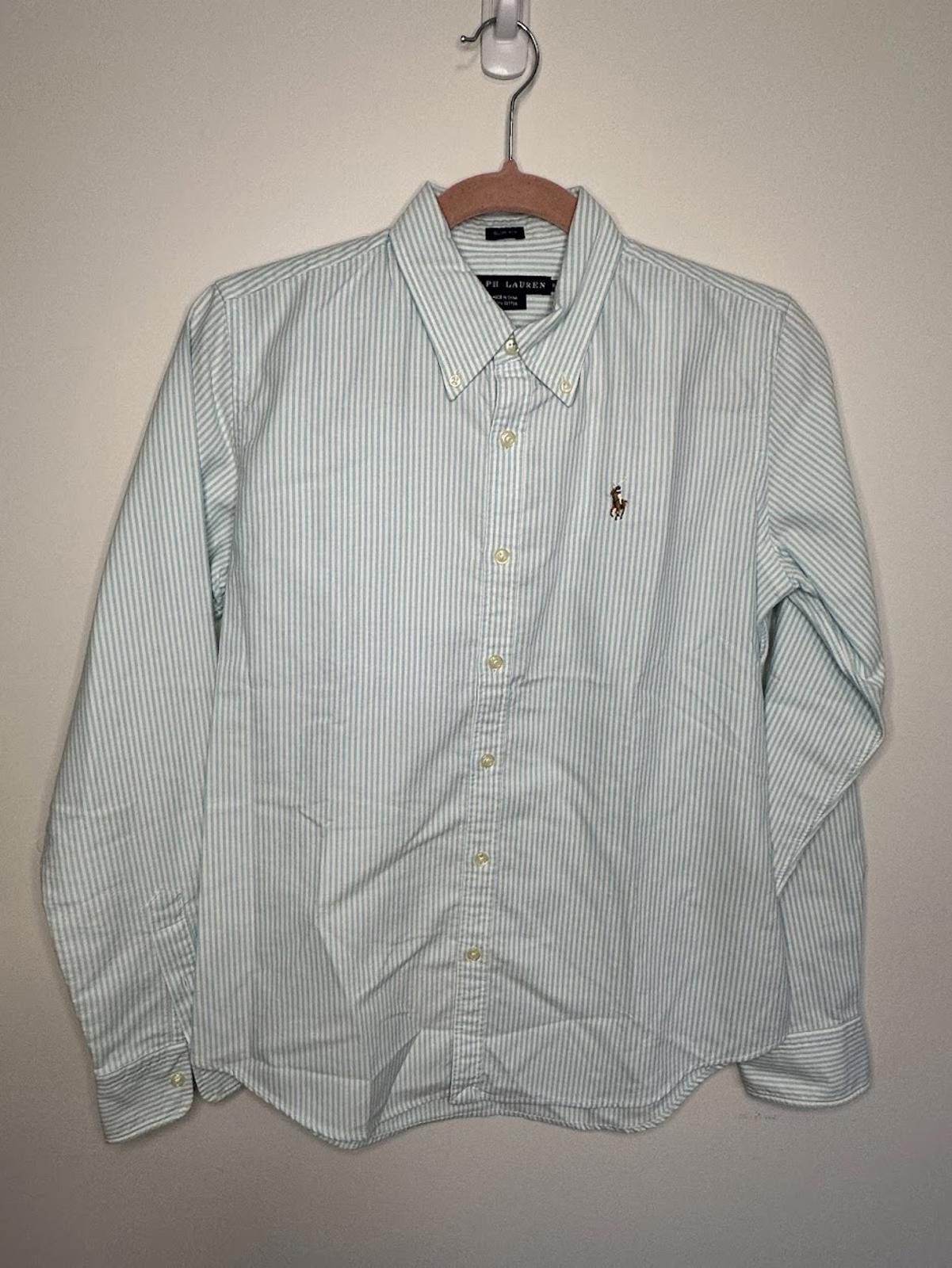 Ralph Lauren Sport Button-Down Oxford Shirt - Sz. 8 Slim Fit