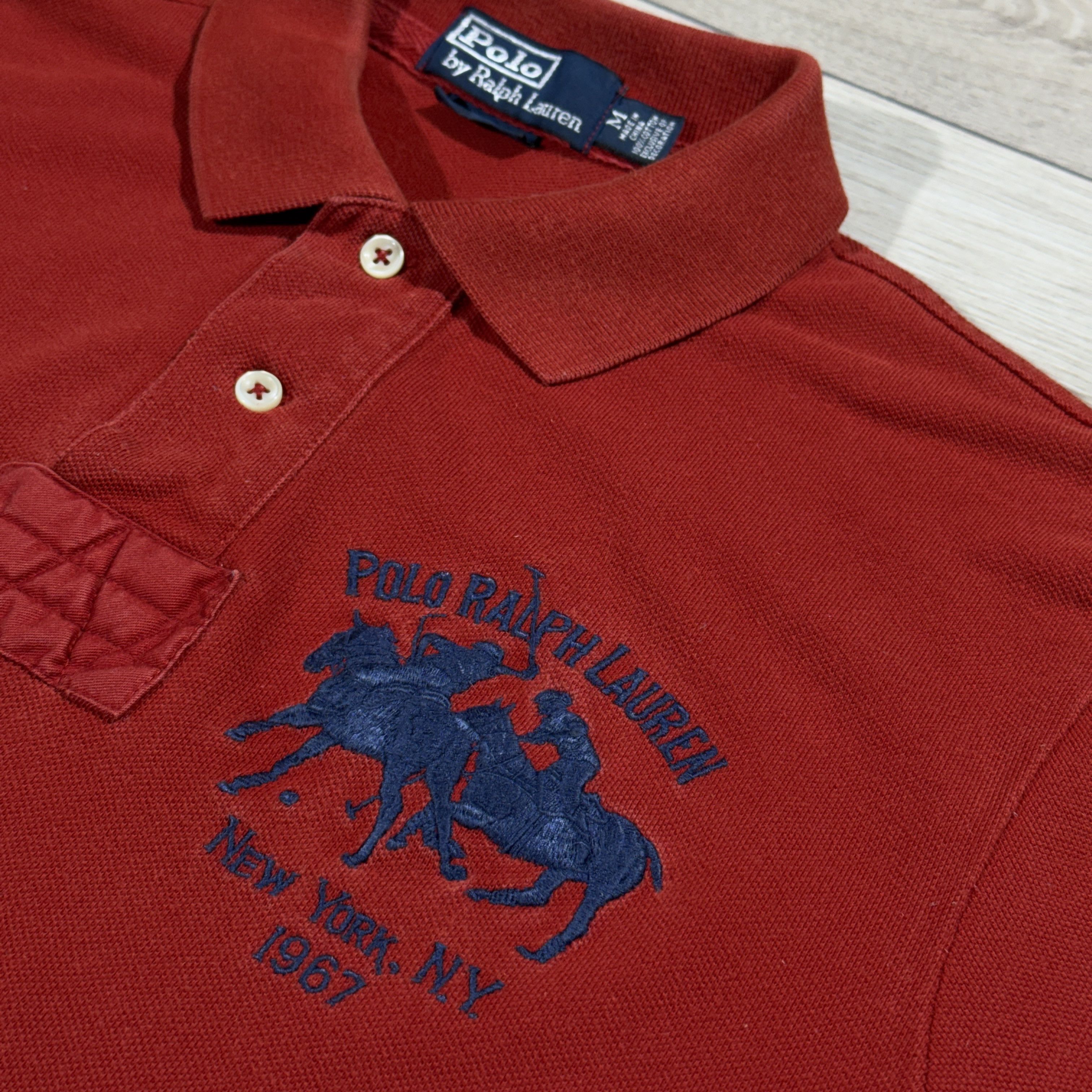 Polo Ralph Lauren Vinatge Polo Ralph Lauren "New York 1967" Shirt Polo Size M Size US M / EU 48-50 / 2 - 5 Thumbnail