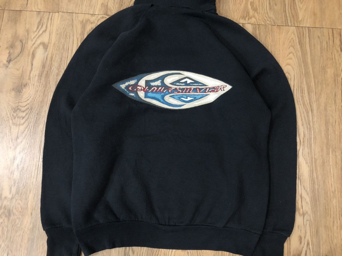 Quiksilver Vintage 90’s Quiksilver hoodie Size US L / EU 52-54 / 3 - 10 Thumbnail