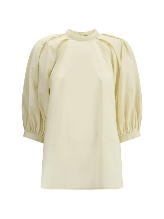 Fabiana Filippi FABIANA FILIPPI Women Shirts TPD265F297D818 0149 YELLOW Size M / US 6-8 / IT 42-44 - 1 Thumbnail