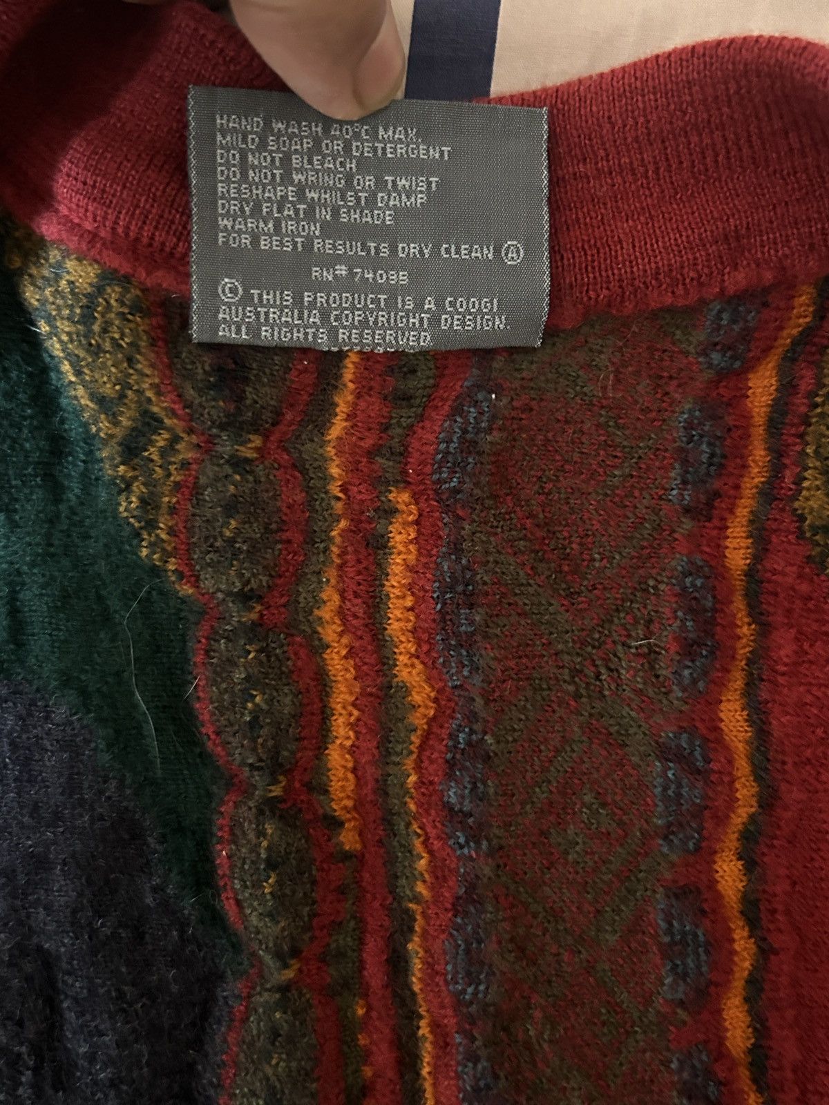 Coogi Coogi multi-coloured cardigan sweater vintage Size US M / EU 48-50 / 2 - 10 Thumbnail