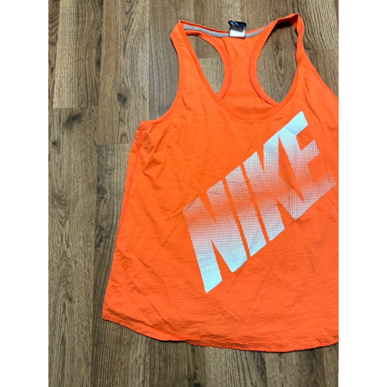 Nike Nike Tank Top Womens XL Orange Racerback Sleeveless Size XL / US 12-14 / IT 48-50 - 3 Thumbnail
