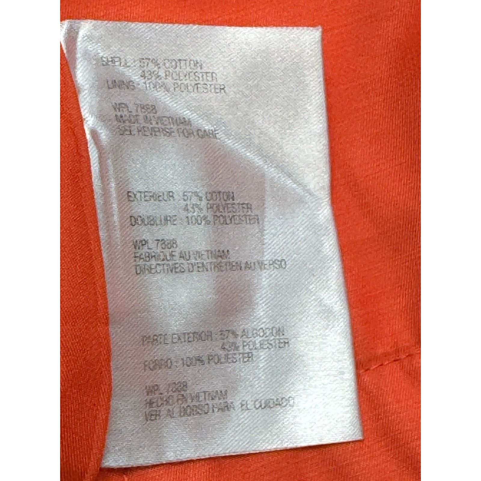 Michael Kors Michael Kors Orange Trench Coat Rain Jacket Women’s XS Size M / US 6-8 / IT 42-44 - 8 Thumbnail