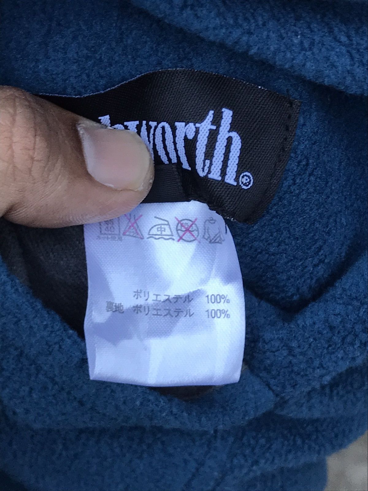 Ashworth ⚡️Vintage Ashworth Reversable Fleece Jacket Size US L / EU 52-54 / 3 - 14 Thumbnail