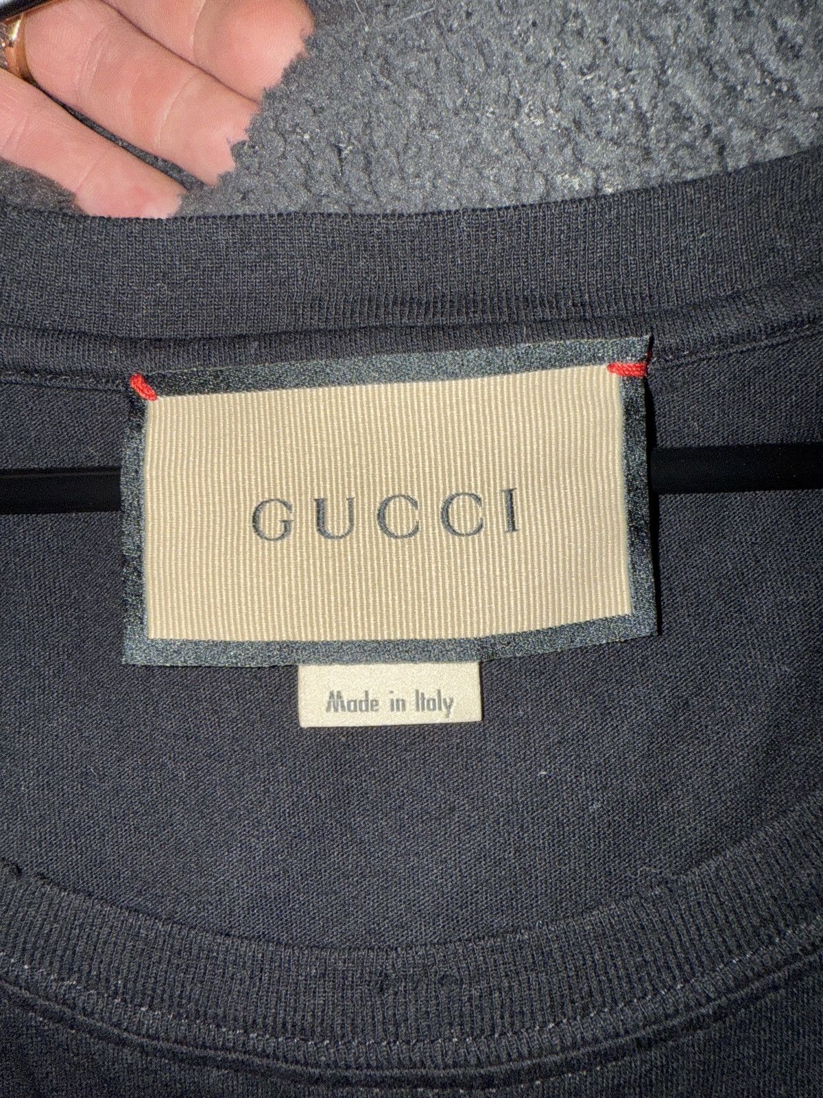 Gucci Gucci OVERSIZE WASHED T-SHIRT WITH GUCCI LOGO Size US XXL / EU 58 / 5 - 2 Thumbnail
