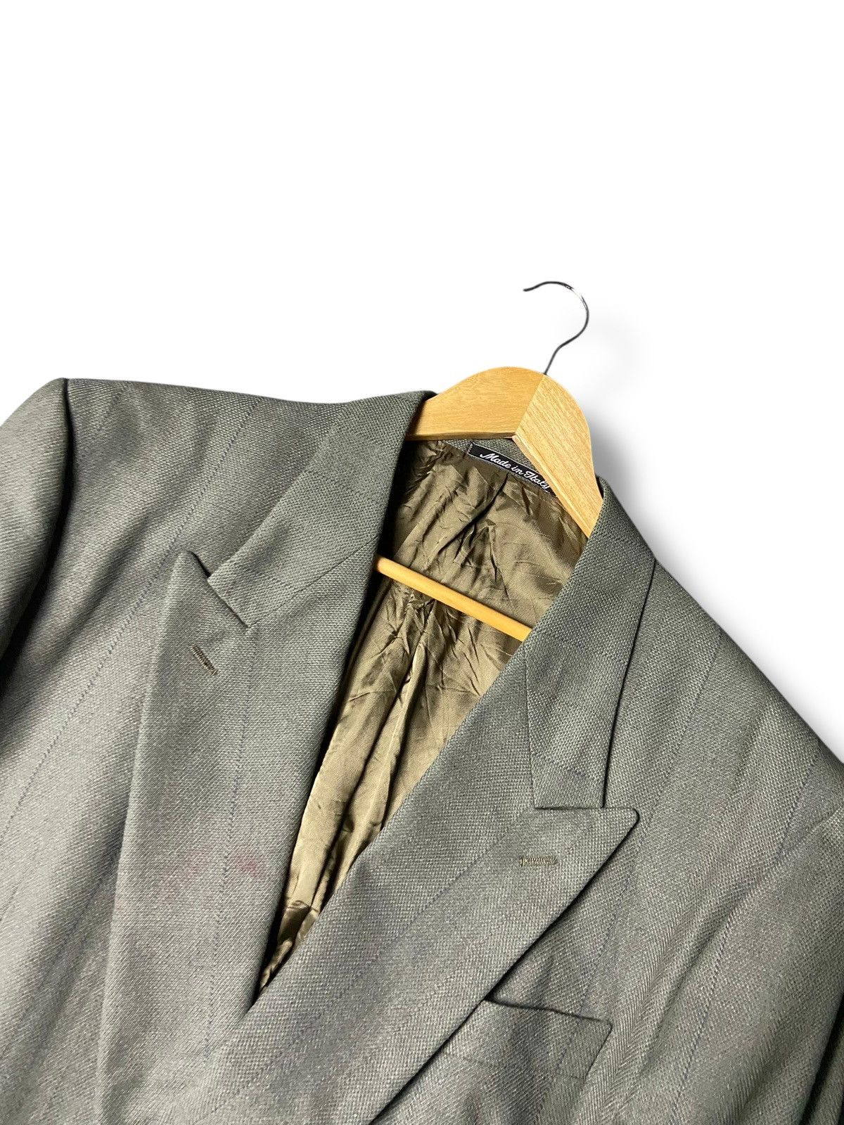 Emporio Armani Vintage Emporio Armani Double Breasted Blazer (168) Size US S / EU 44-46 / 1 - 2 Thumbnail