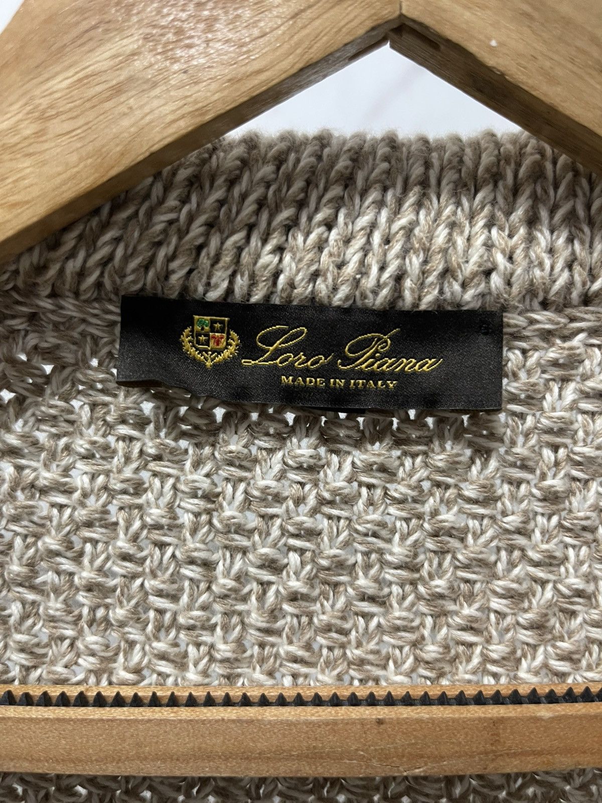 Loro Piana Loro Piana Knitted Pattern Jacket Size S / US 4 / IT 40 - 17 Thumbnail