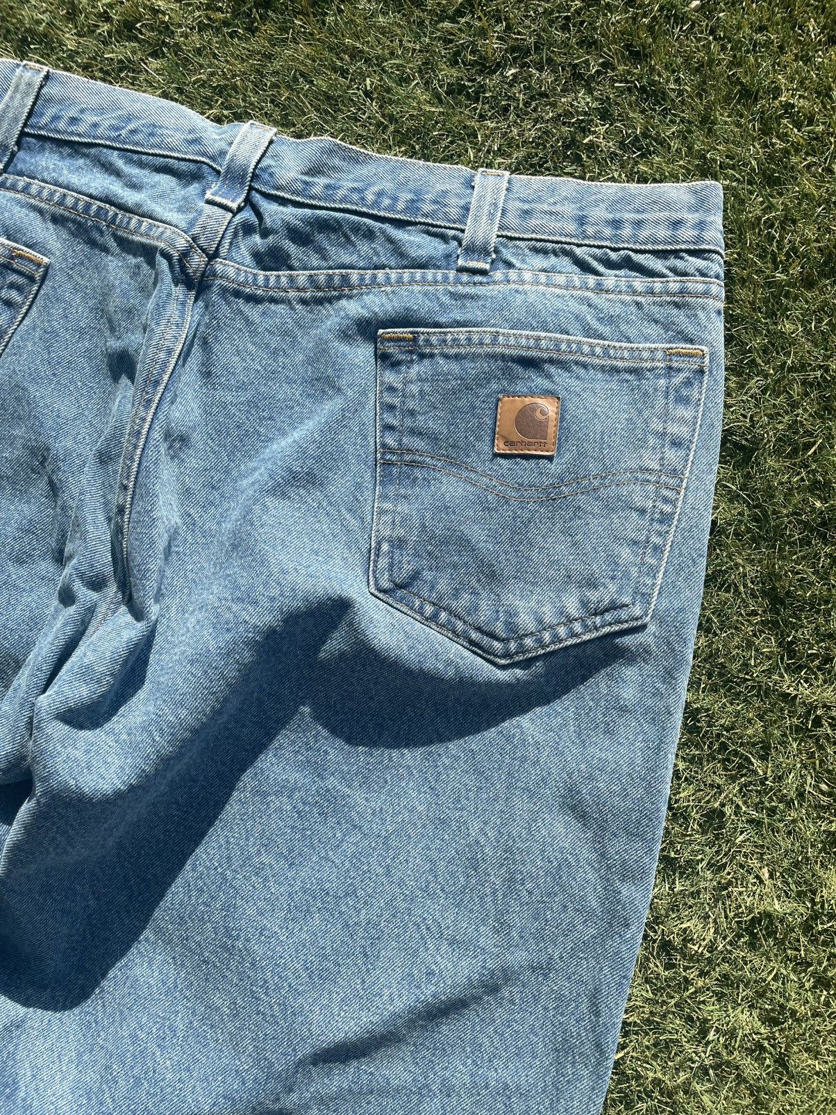 Carhartt Vintage Carhartt Relaxed Fit Jeans Mens Size 42x32 B460-LVB Size US 42 / EU 58 - 6 Thumbnail