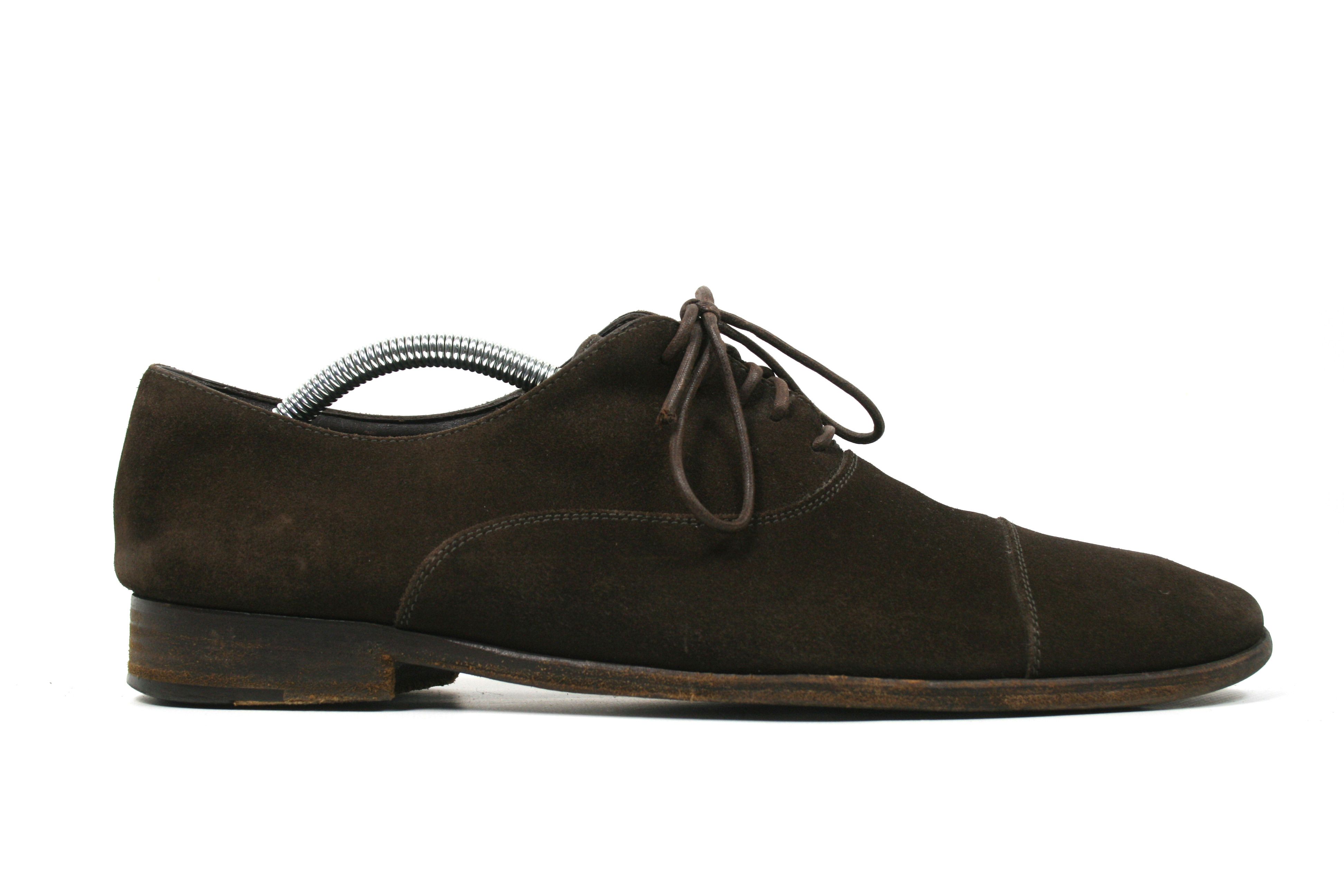 Ermenegildo Zegna Lambel Suede Derby Size US 9.5 / EU 42-43 - 1 Thumbnail