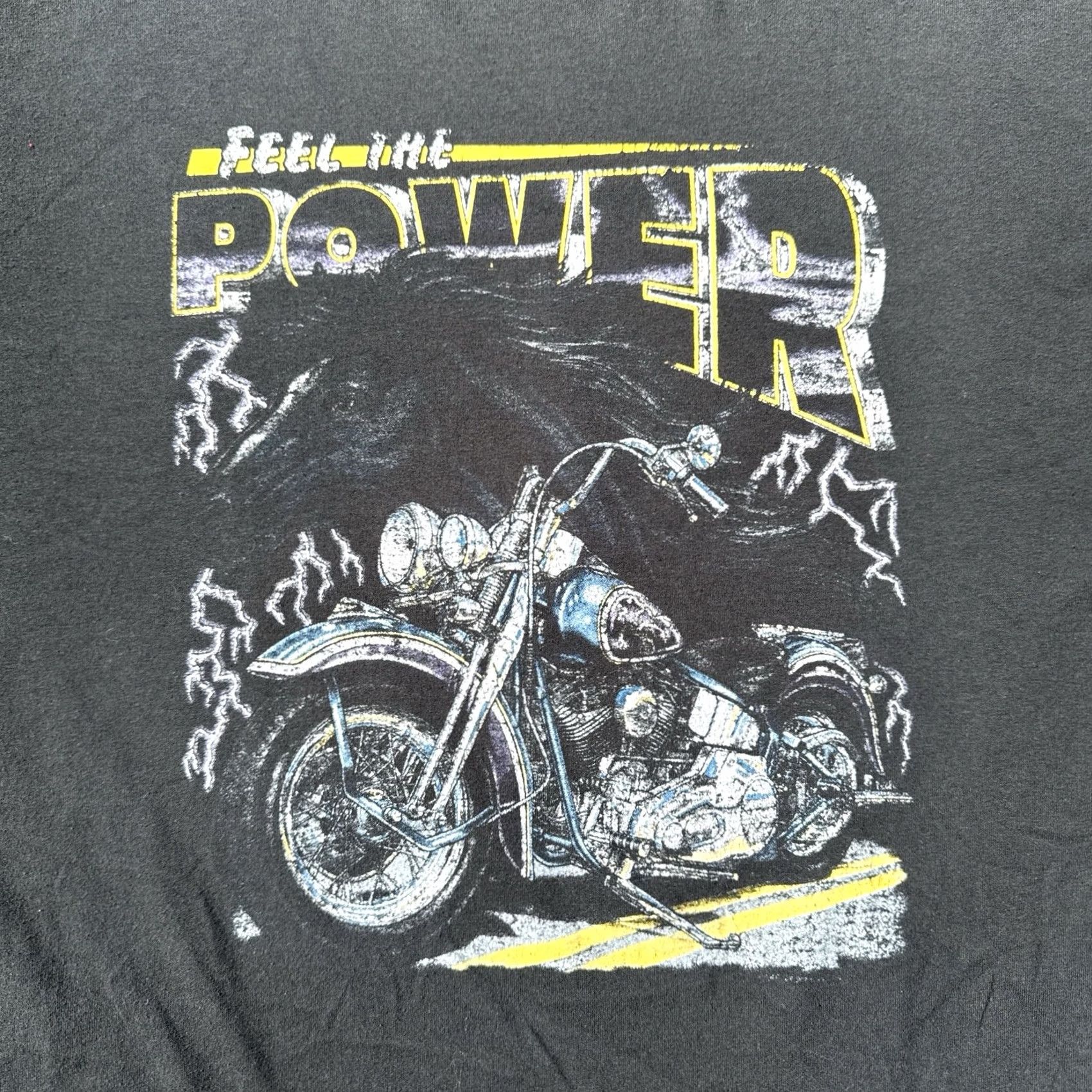 Jerzees VINTAGE Black Bear T Shirt XXL Jerzees Wildlife Nature Biker Motorcycle Mens Size US XXL / EU 58 / 5 - 3 Thumbnail