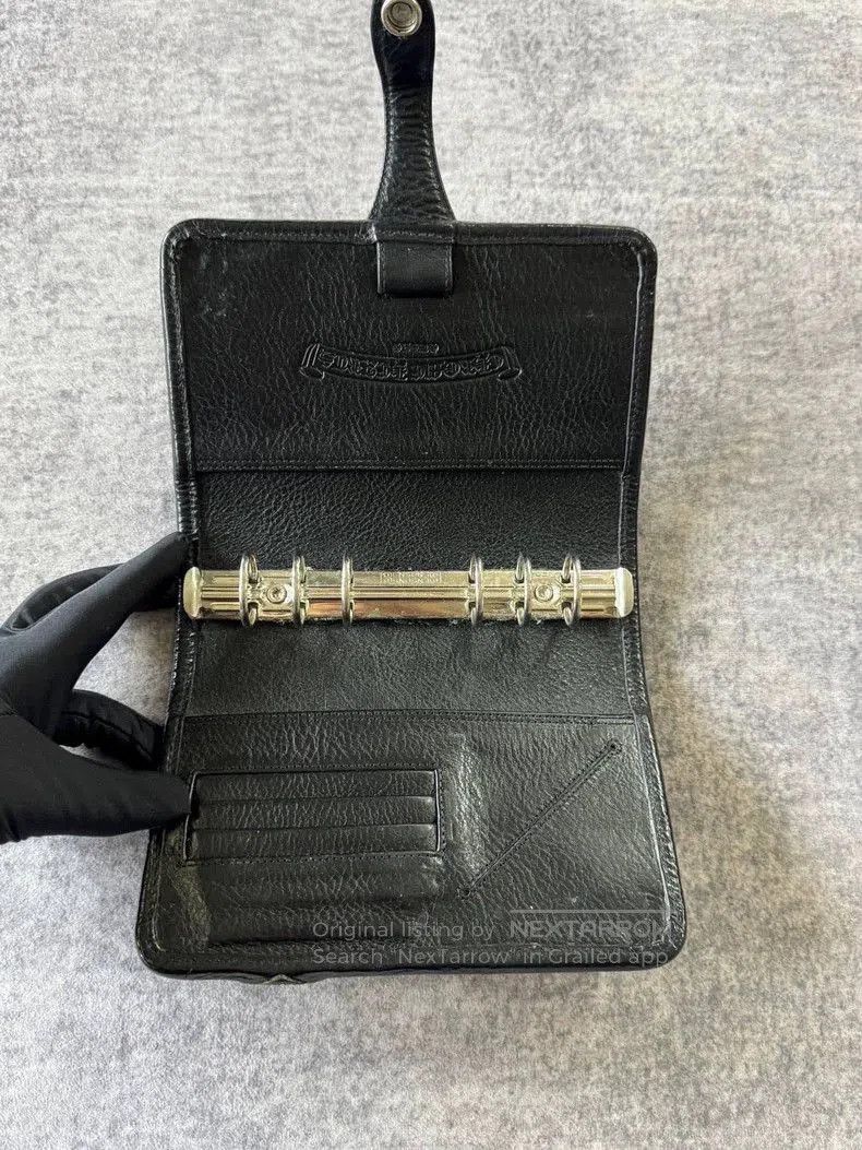 Chrome Hearts Chrome Hearts Leather Cross A6 Notebook. Size ONE SIZE - 6 Thumbnail