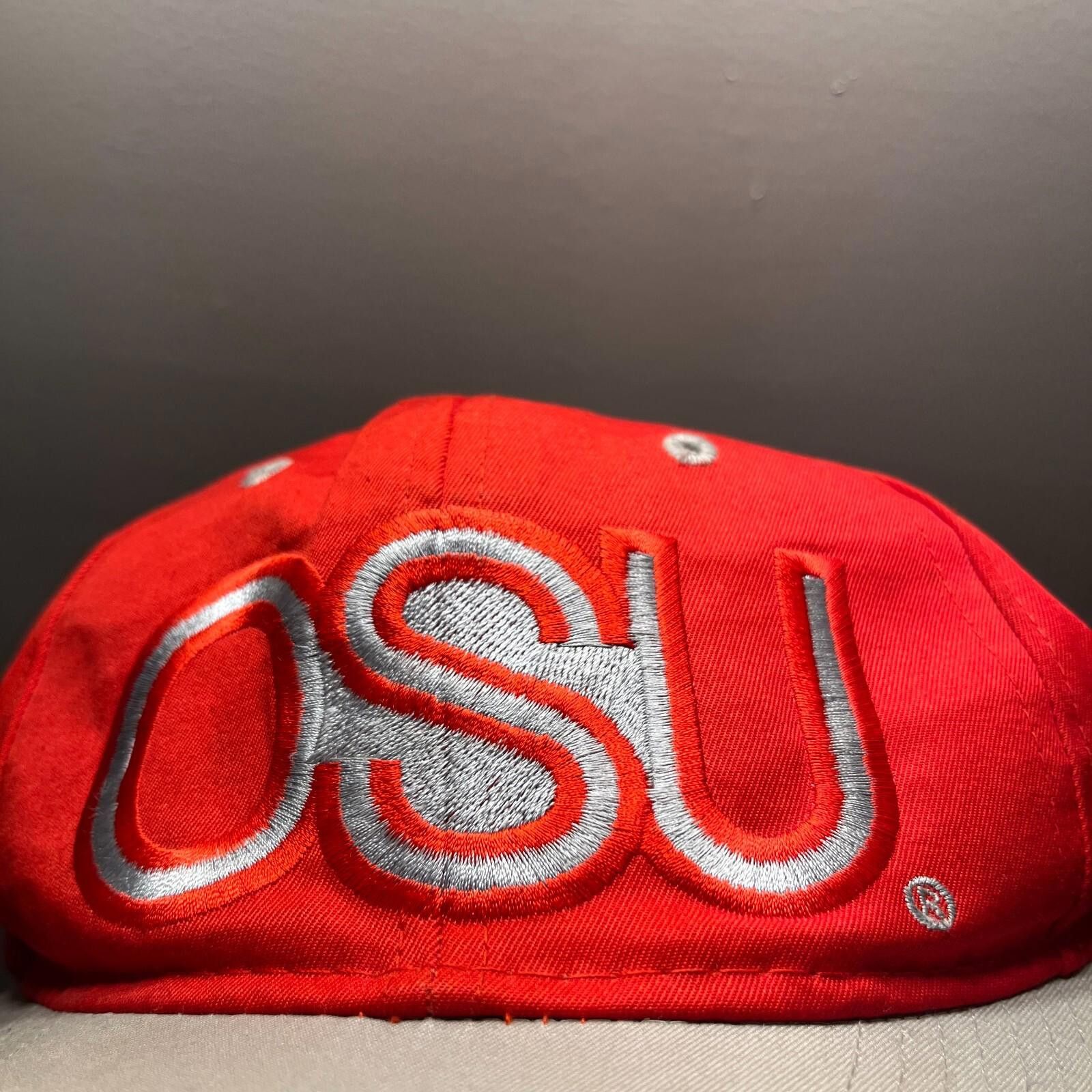 Vintage Vintage 90s OSU Ohio State Buckeyes Snapback Hat Size ONE SIZE - 2 Thumbnail