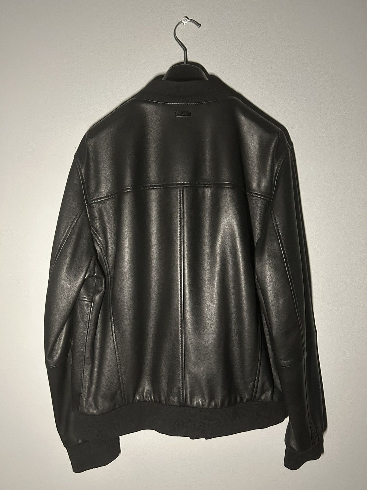 Hugo Boss HUGO BOSS Lamb Leather Jacket FW/20 Size US L / EU 52-54 / 3 - 4 Thumbnail