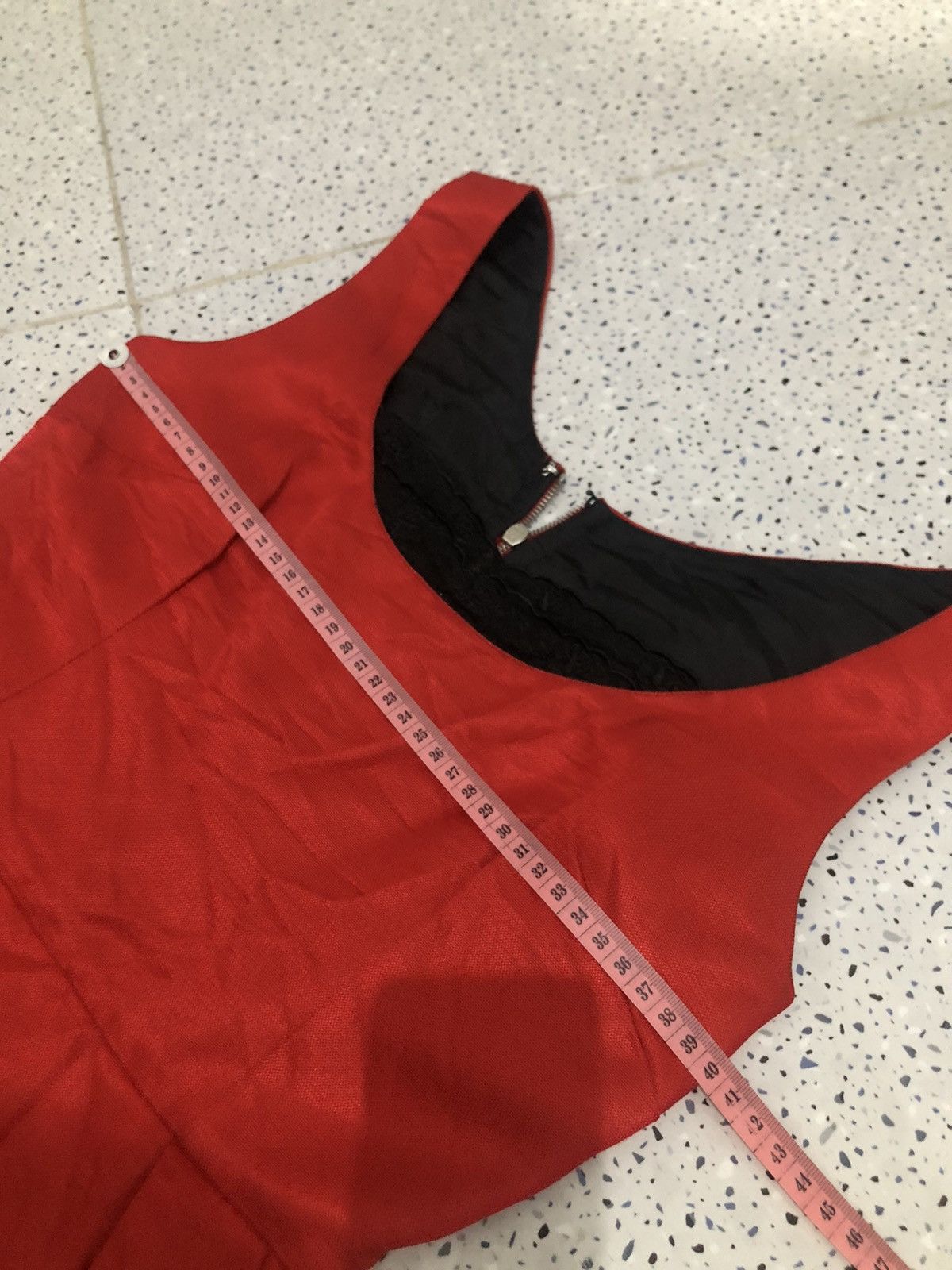 Designer × Dolce & Gabbana × Vintage Dolce & Gabbana Red Midi Dress Size XS / US 0-2 / IT 36-38 - 11 Thumbnail