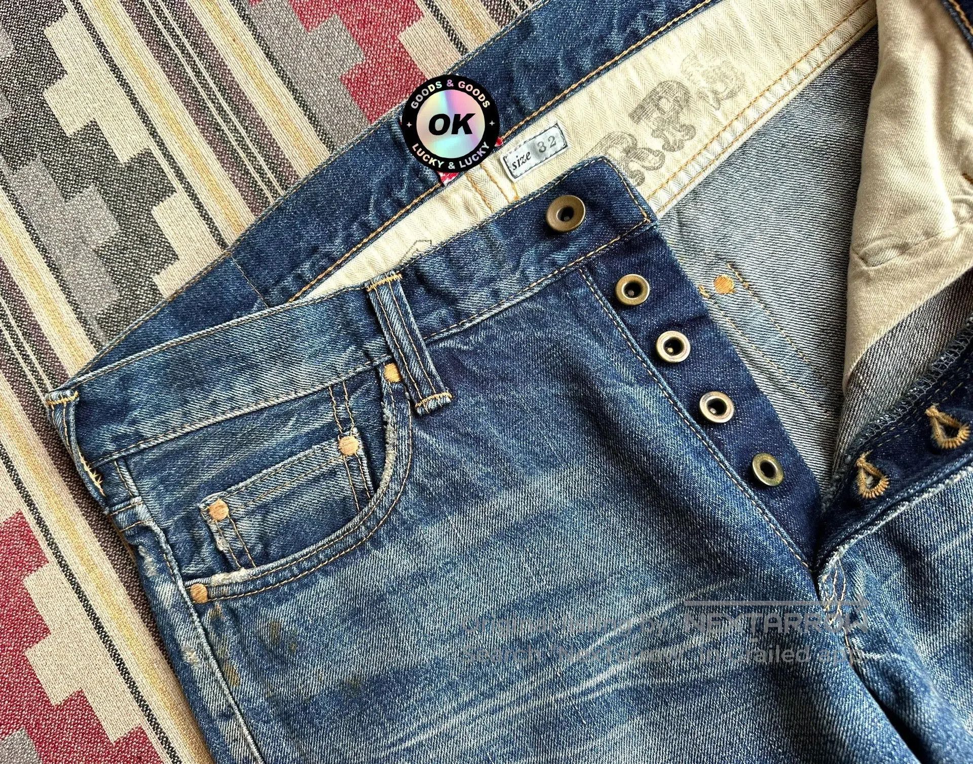 Prps Prps Noir Heavy Washed Distressed Jeans. Size US 32 / EU 48 - 5 Thumbnail