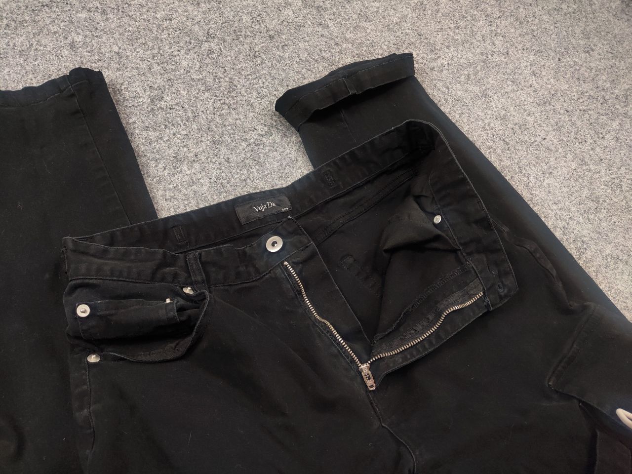 Vuja De Vuja De Japan Studio bondage flared Cargo Pants Authentic Size US 32 / EU 48 - 12 Thumbnail