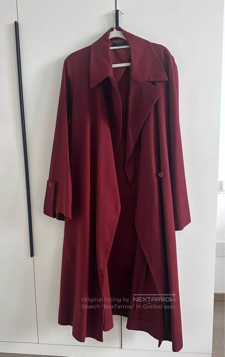 The Row The Row Burgundy trench coat Size M / US 6-8 / IT 42-44 - 1 Thumbnail
