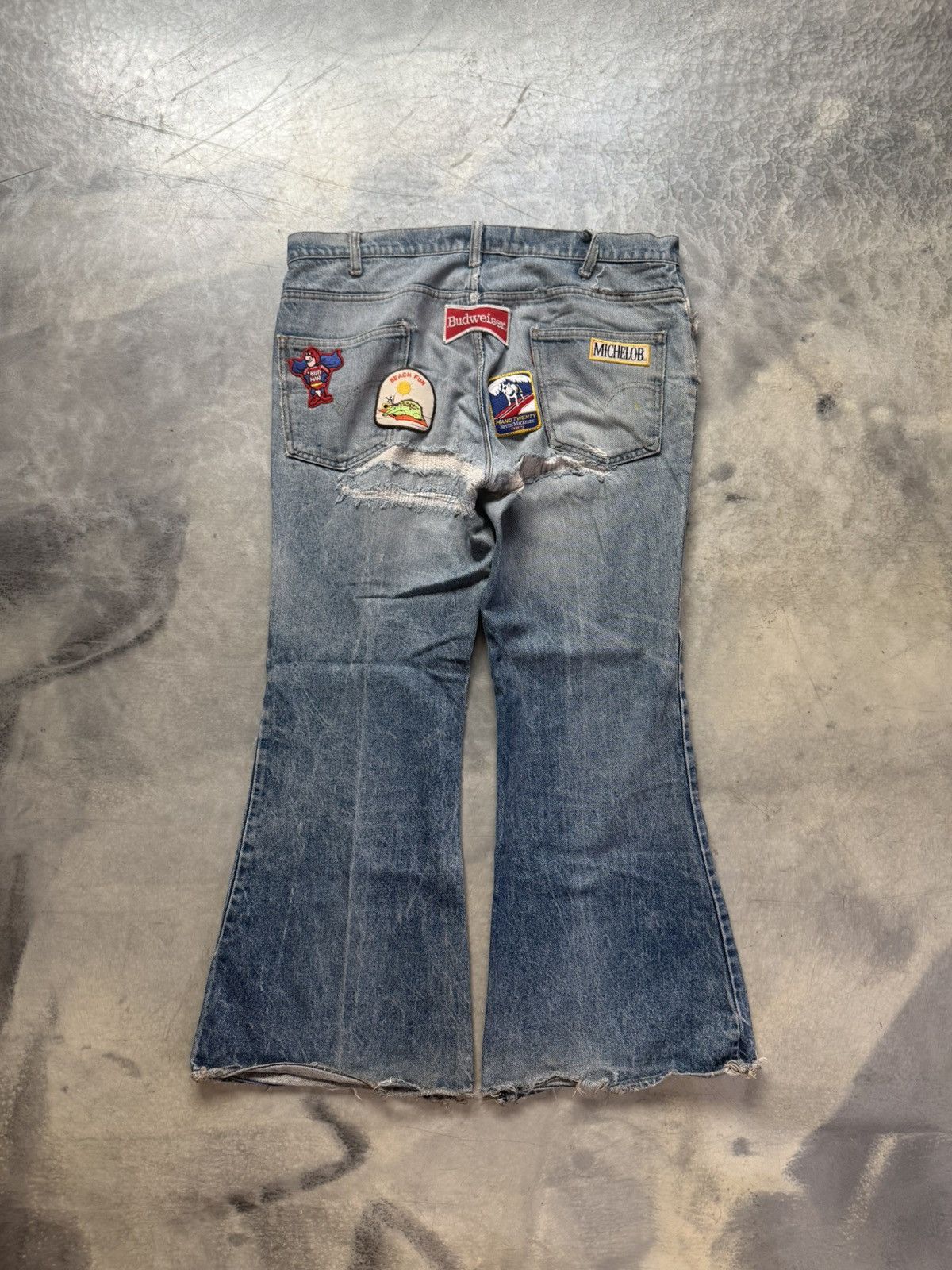 Levi's 70's Flared Bootcut 684 Levis Size US 38 / EU 54 - 4 Thumbnail