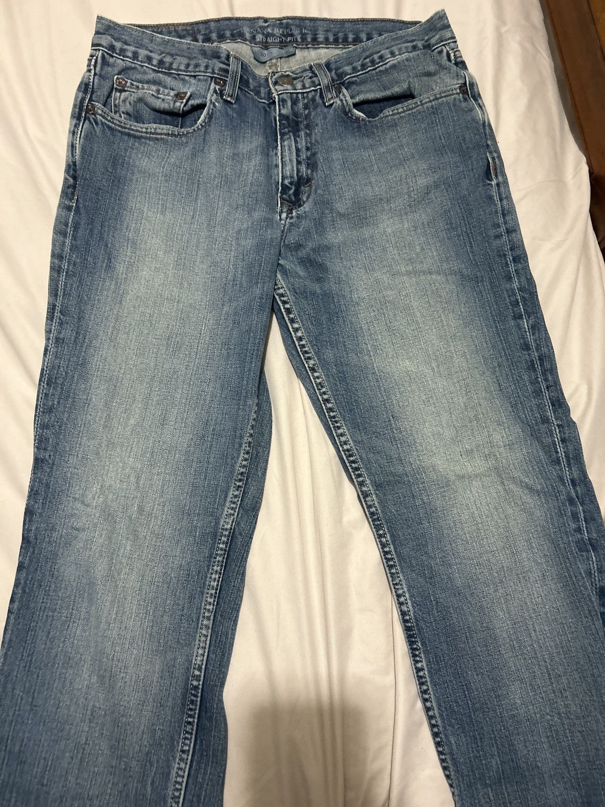 Banana Republic Light Blue vintage banana republic jeans Y2K Size US 30 / EU 46 - 3 Thumbnail
